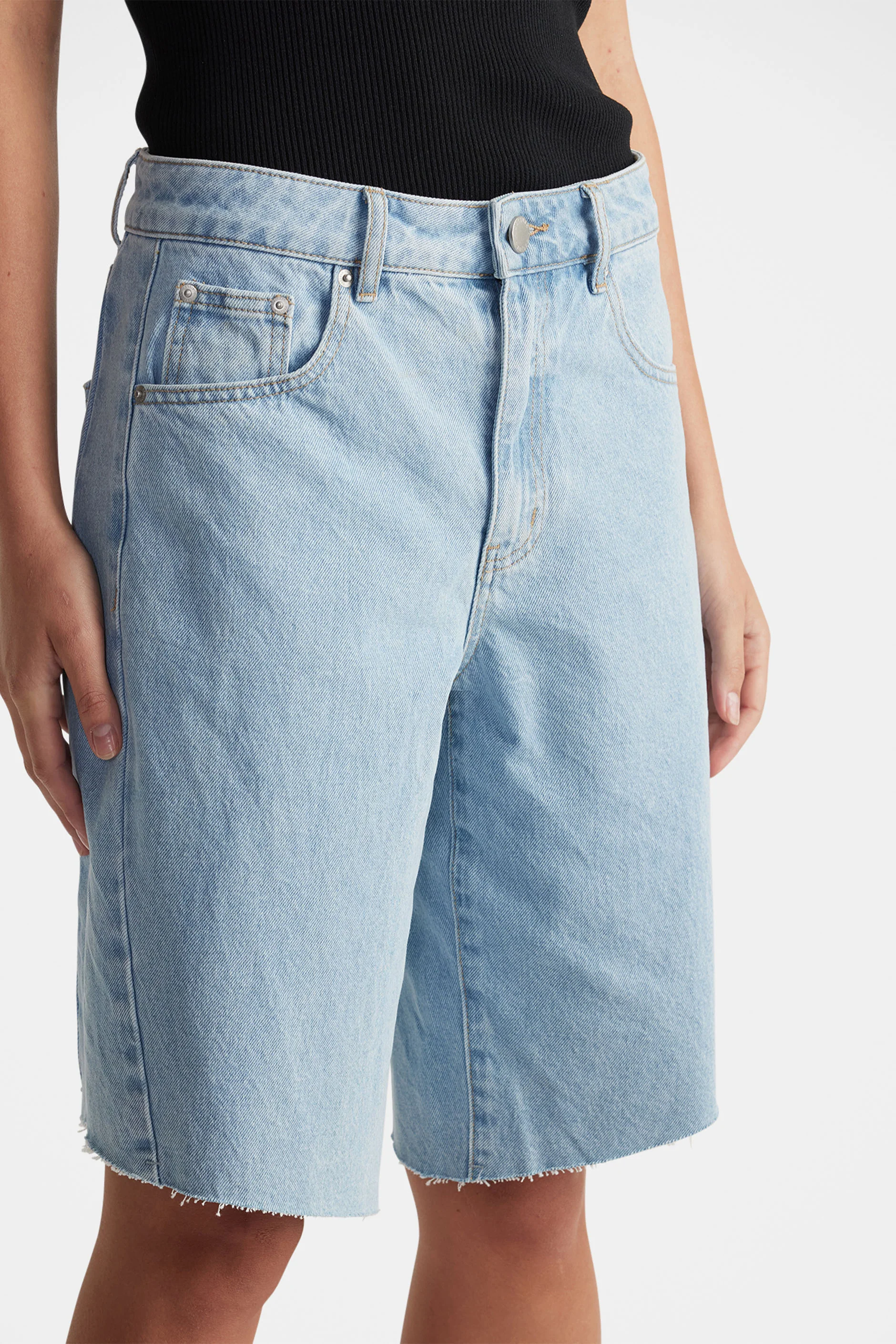 Josie Denim Jort - Image 2