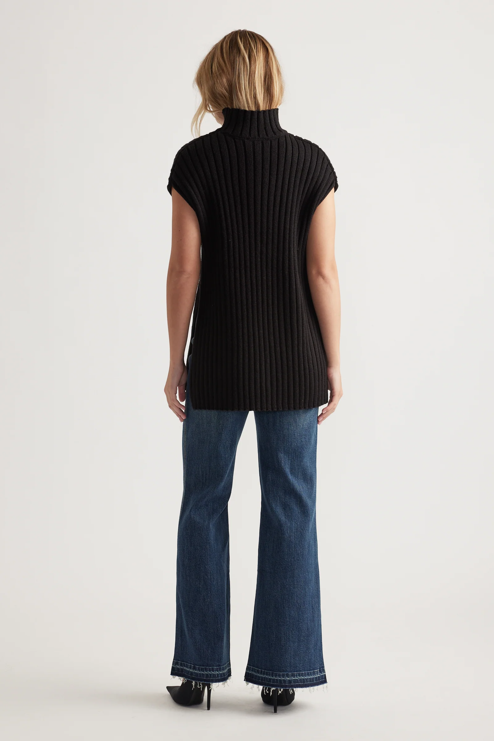 Julia High Neck Knit Tunic - Image 3