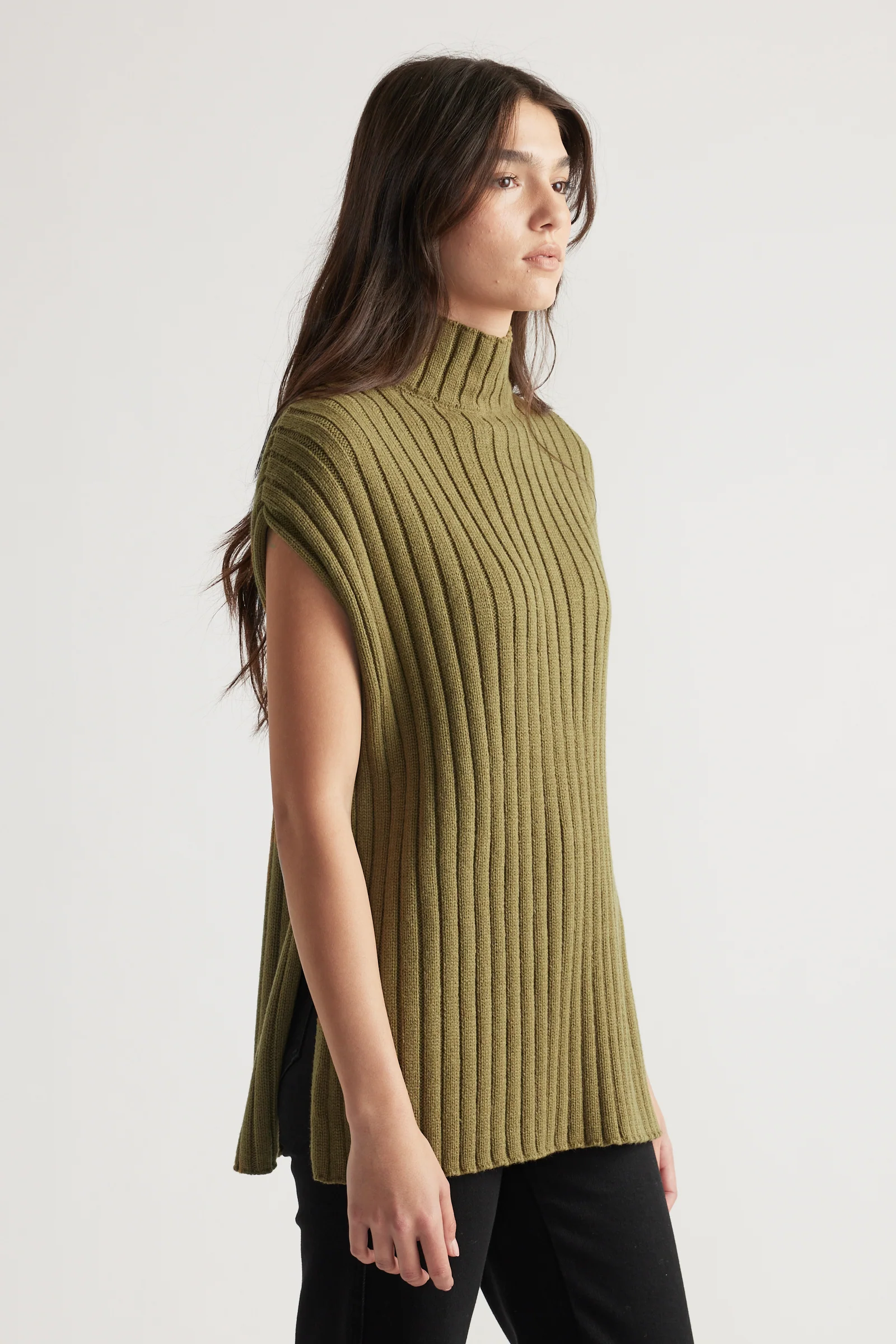 Julia High Neck Knit Tunic - Image 2