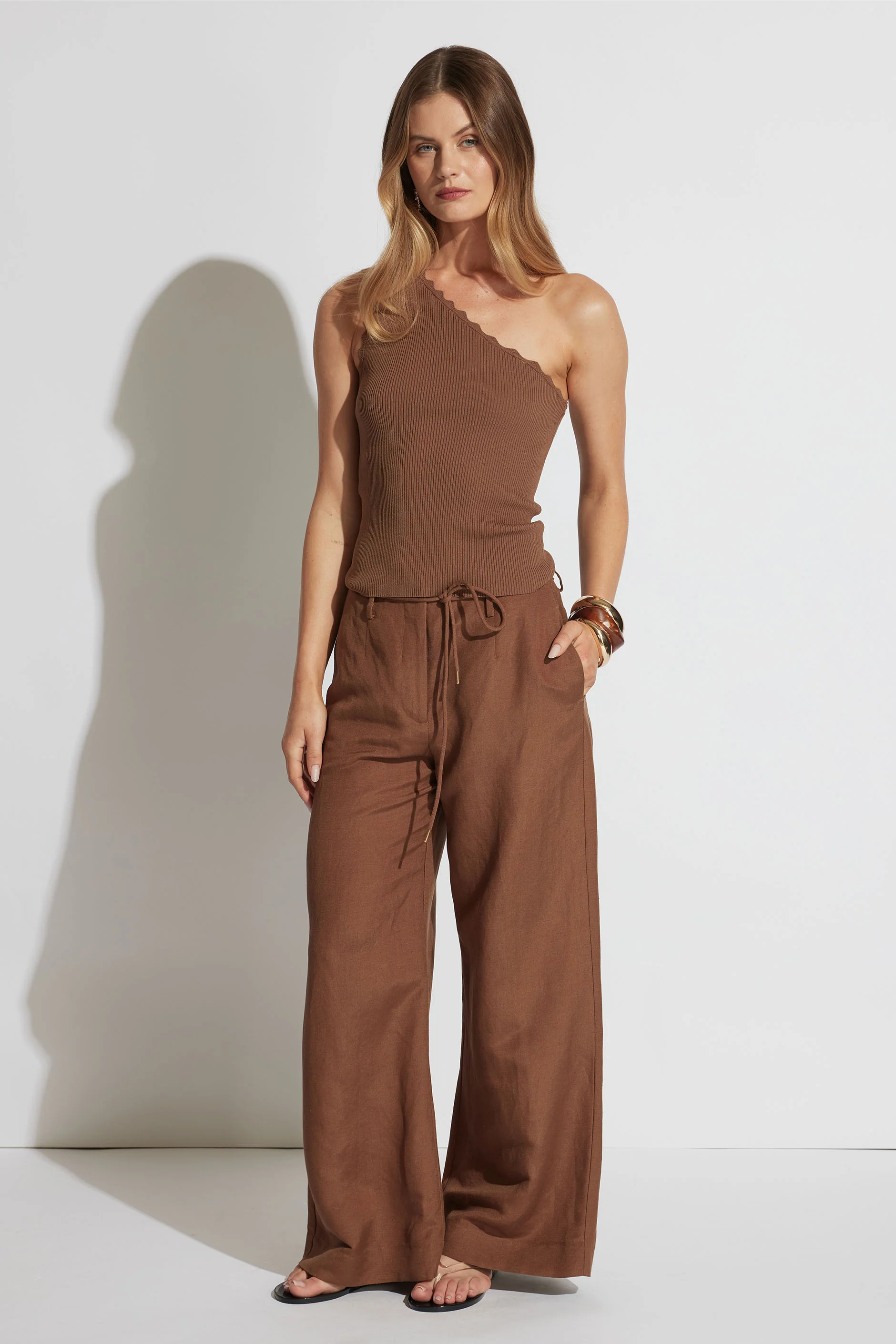 Kai One Shoulder Tank