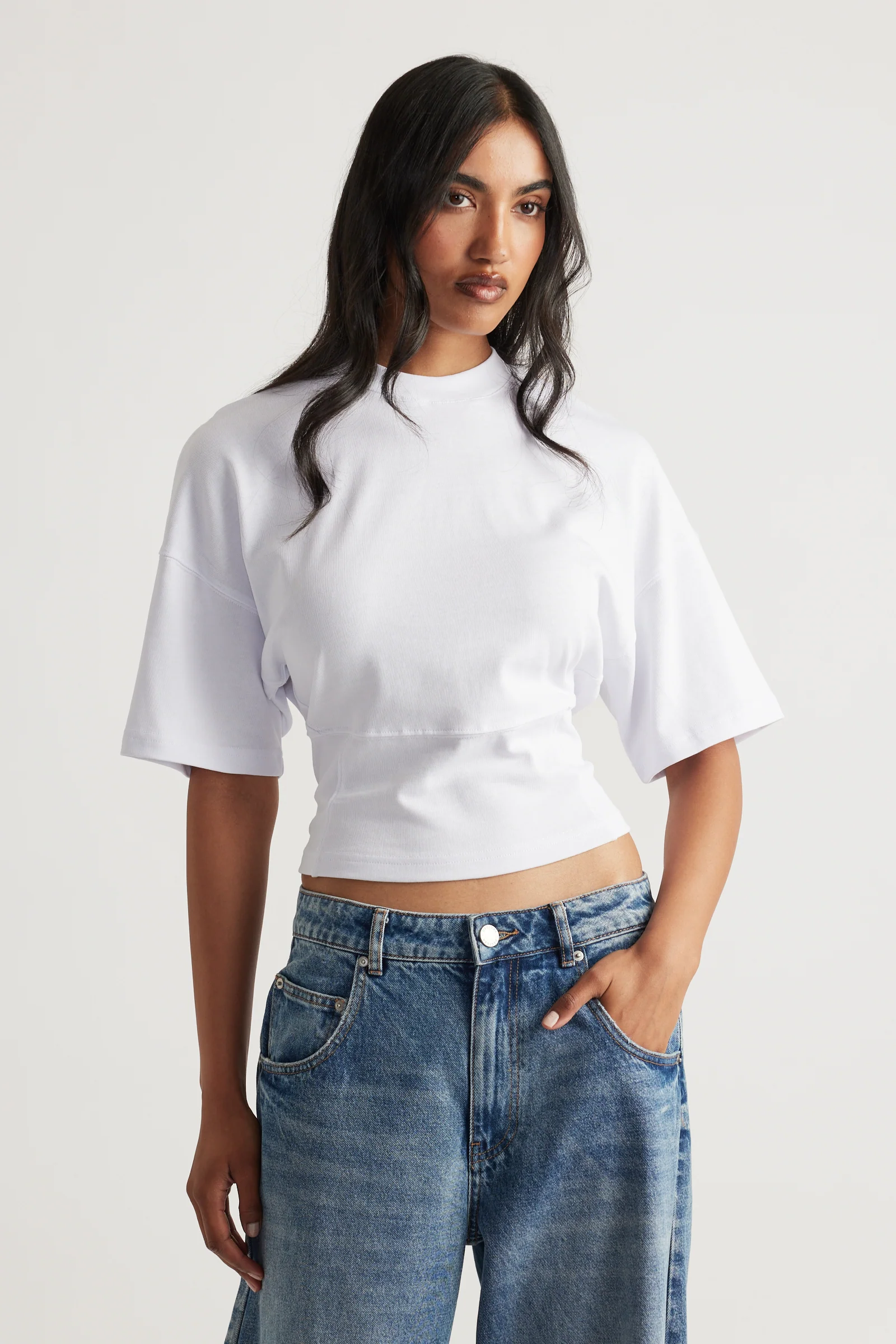 Kendall Fitted Waist Tee - Image 2