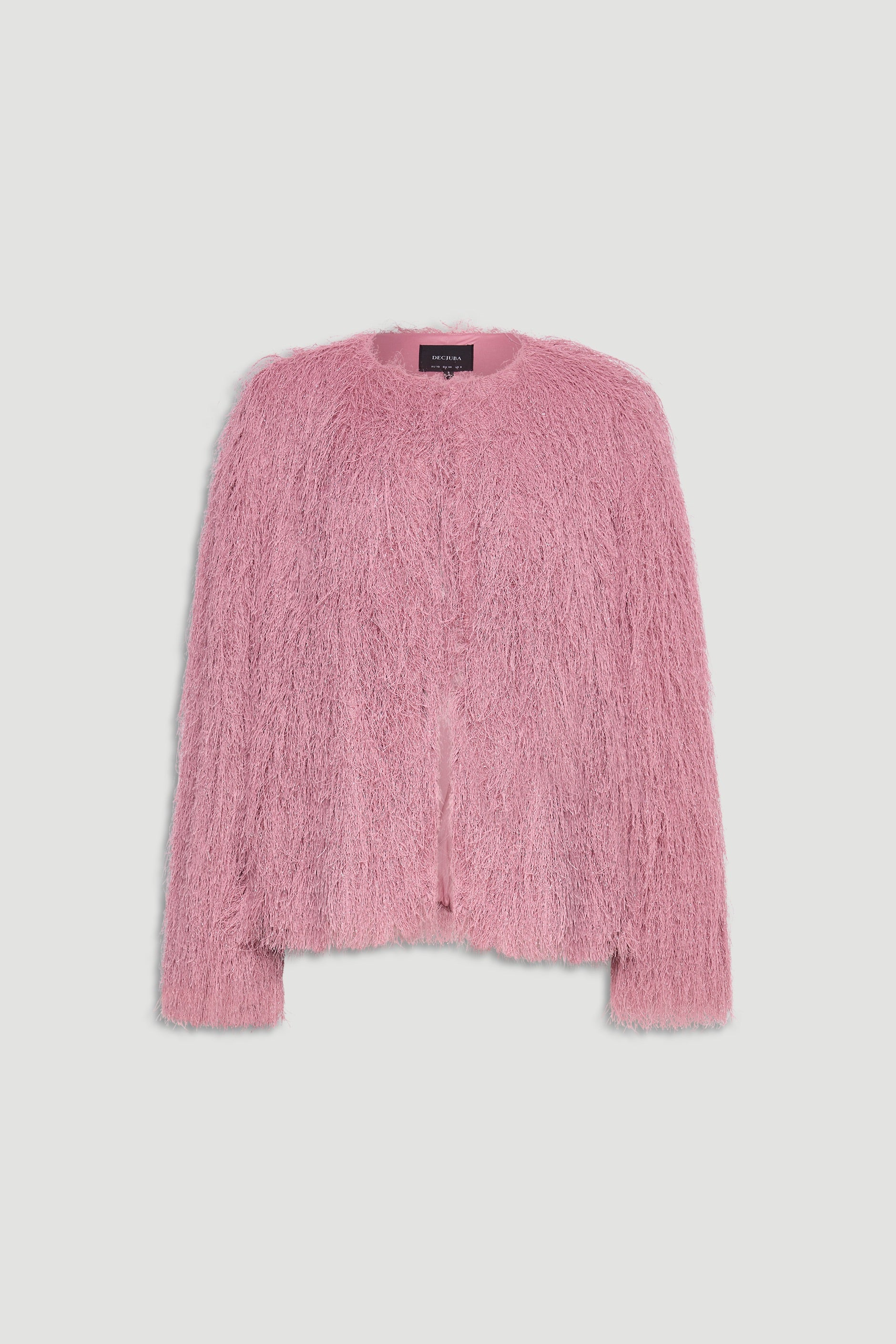 Kenzie Lurex Fringed Jacket - Image 4