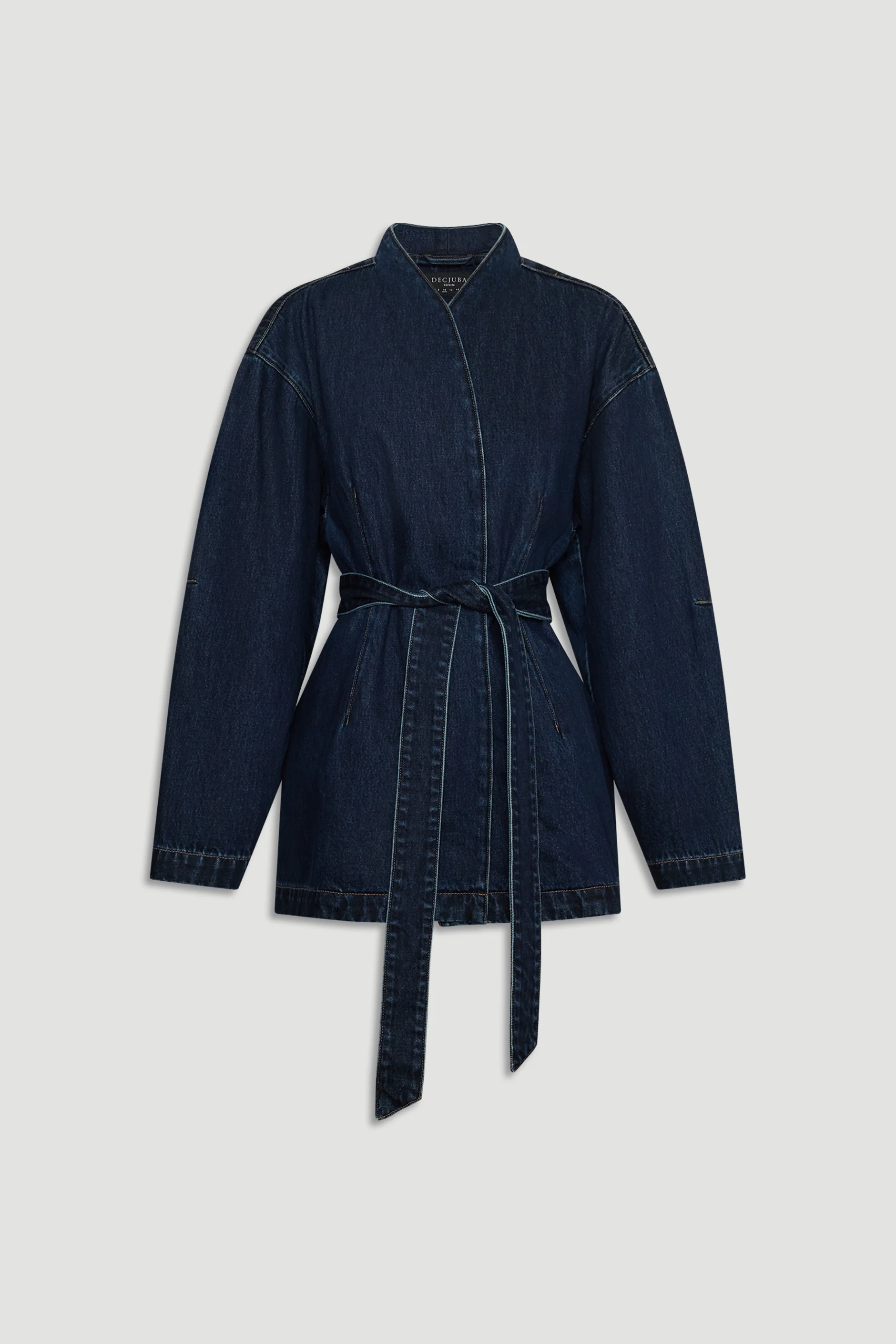 Kylie Denim Blazer Dress - Image 4
