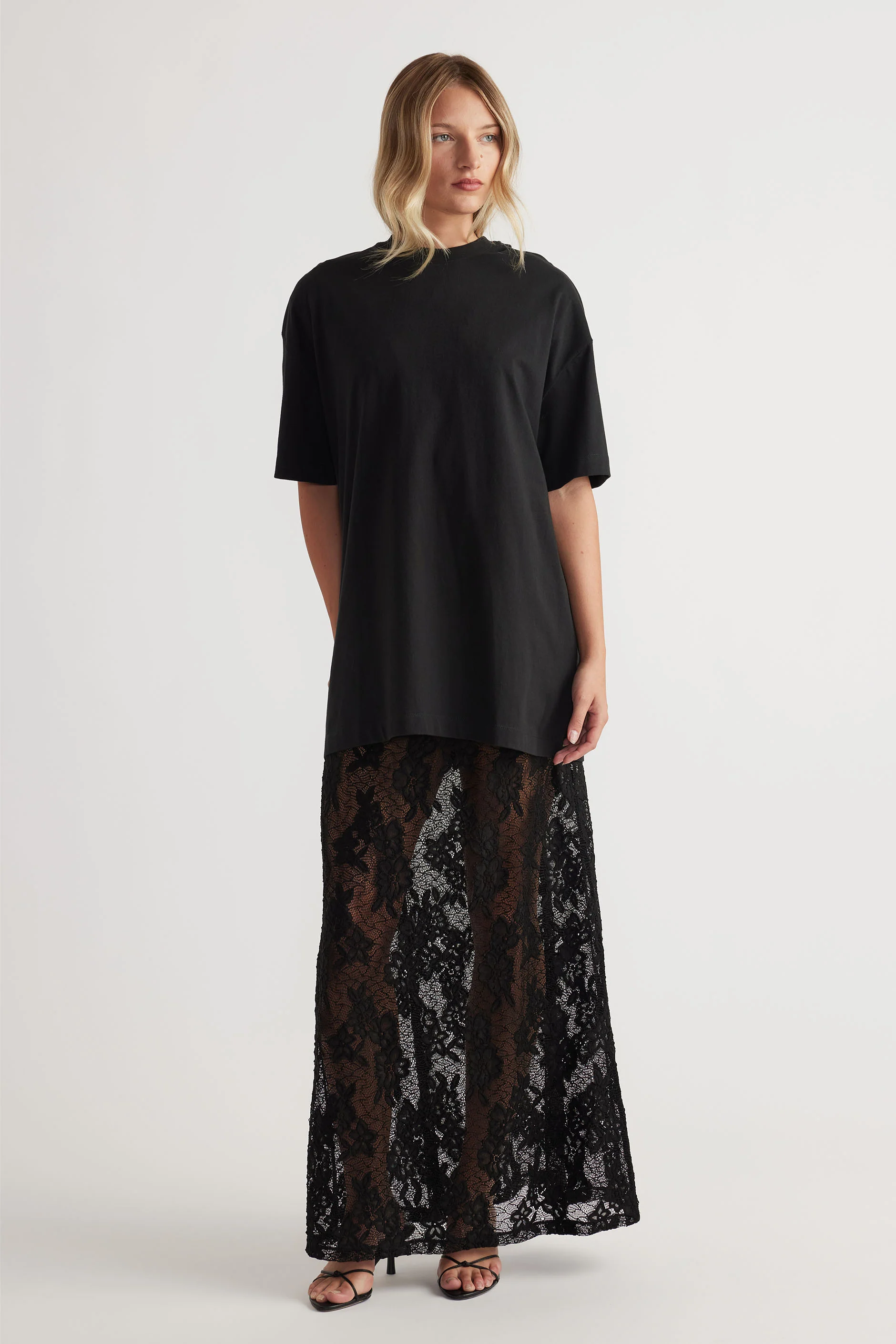 Lace Maxi Skirt - Image 3