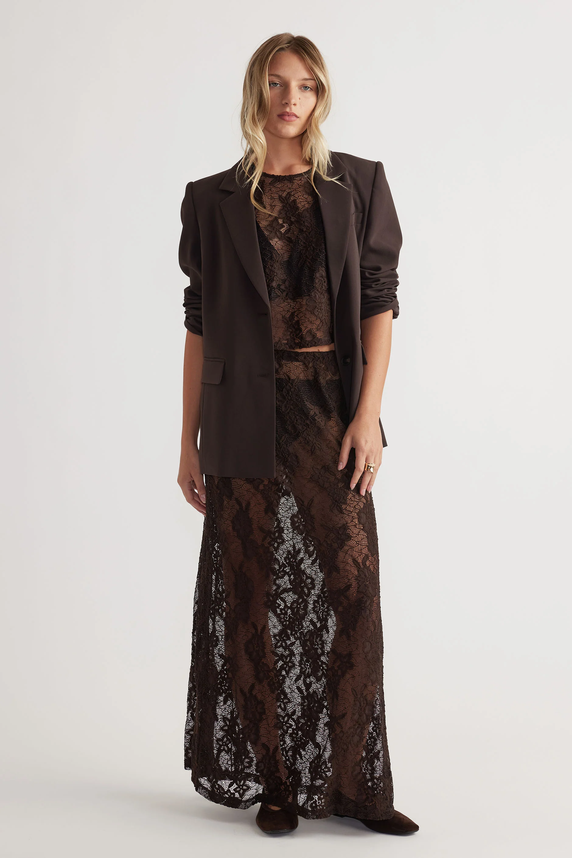 Lace Maxi Skirt
