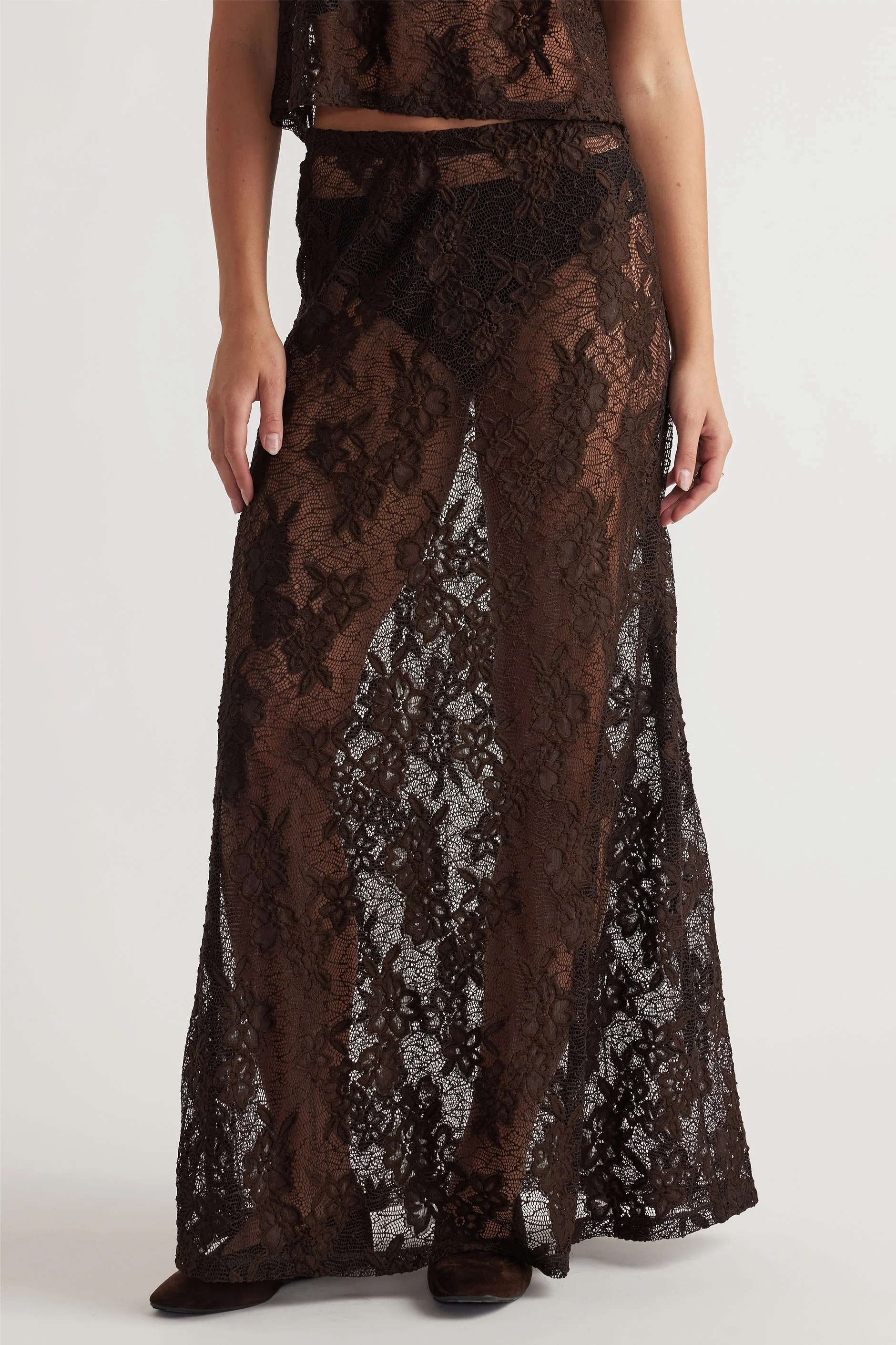Lace Maxi Skirt - Image 2