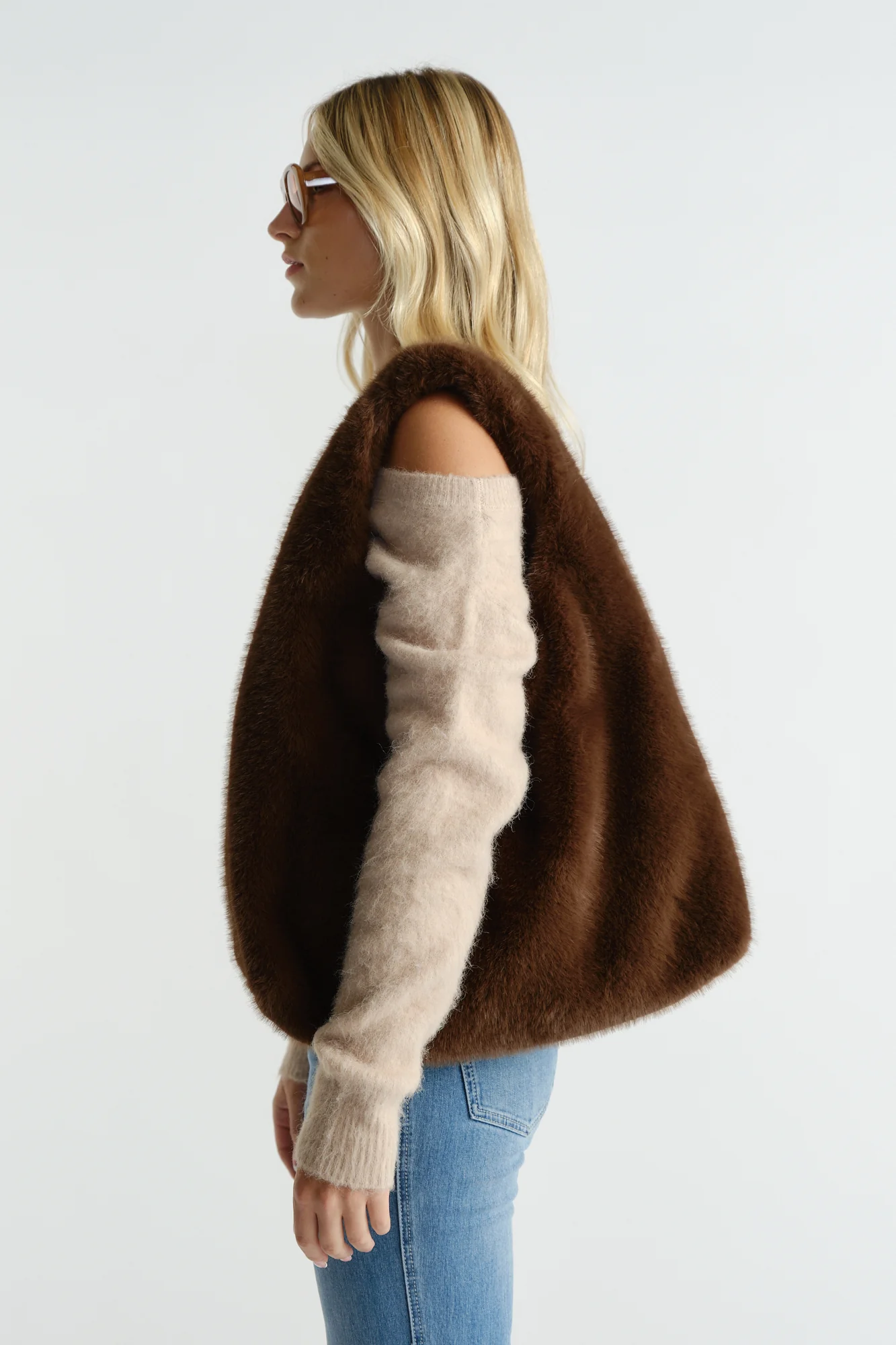 Lacey Fluffy Tote - Image 2