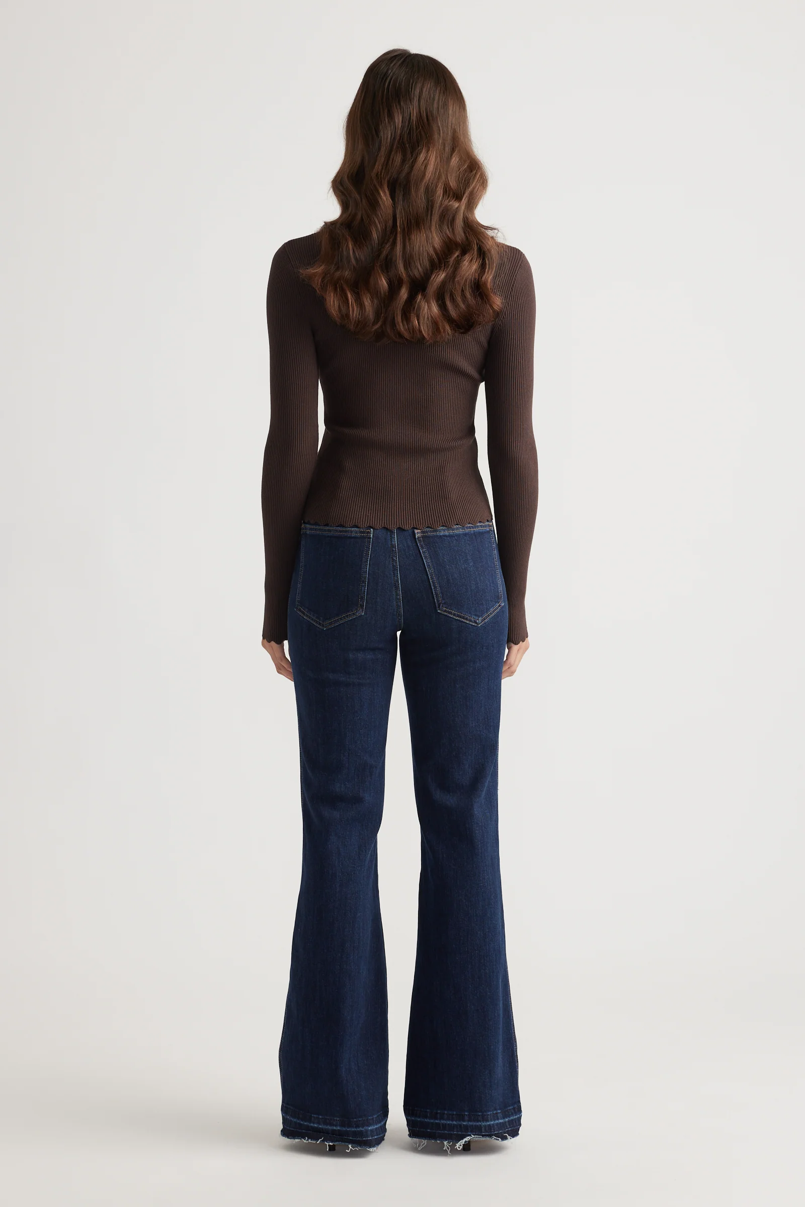 Lana Scallop Button Top - Image 3