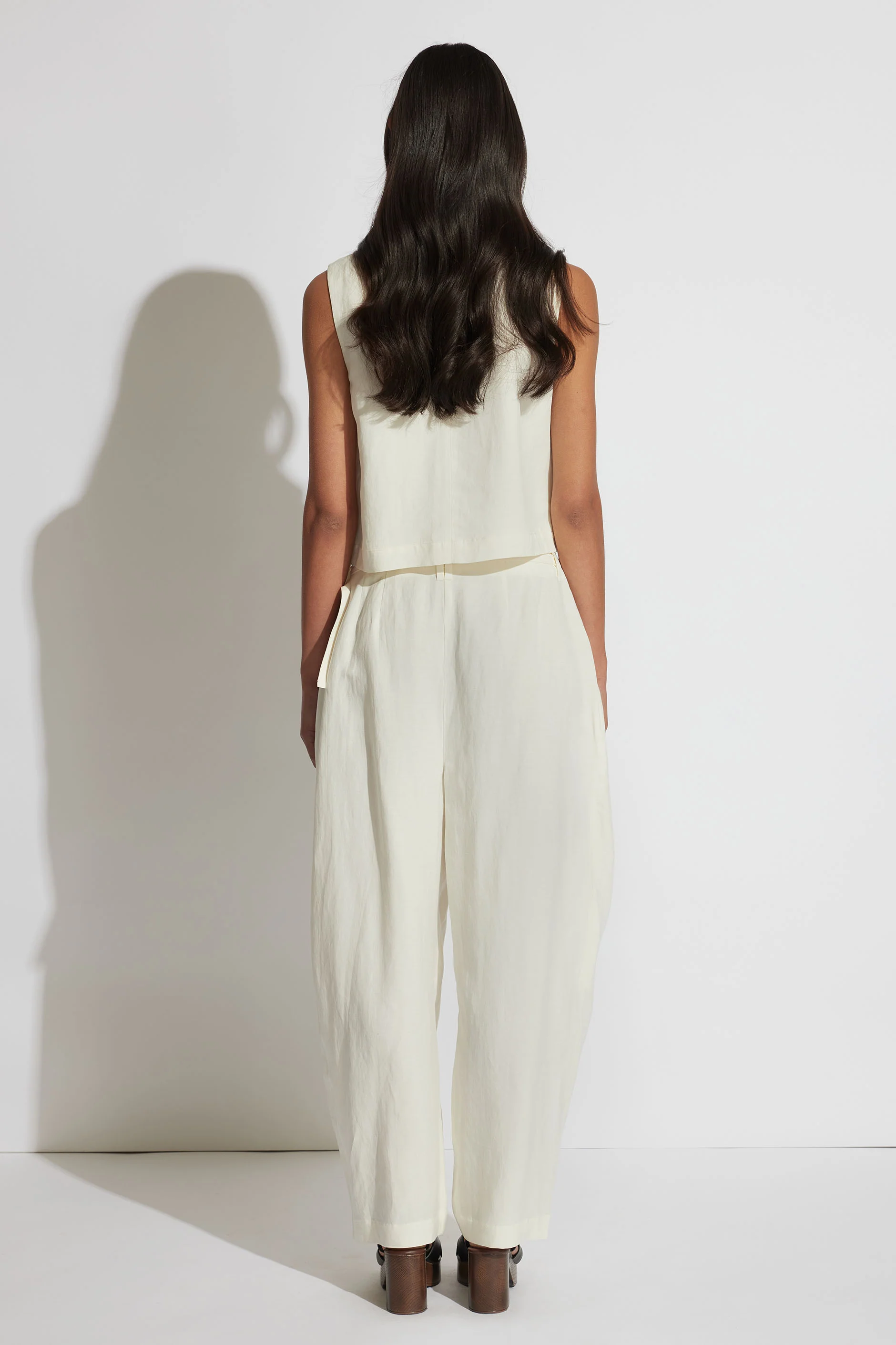 Leah Linen Blend Pant - Image 3
