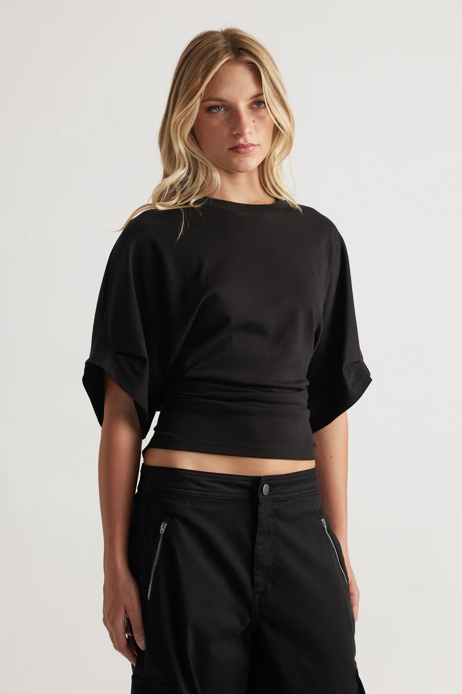 Leah Tie Back Tee - Image 2