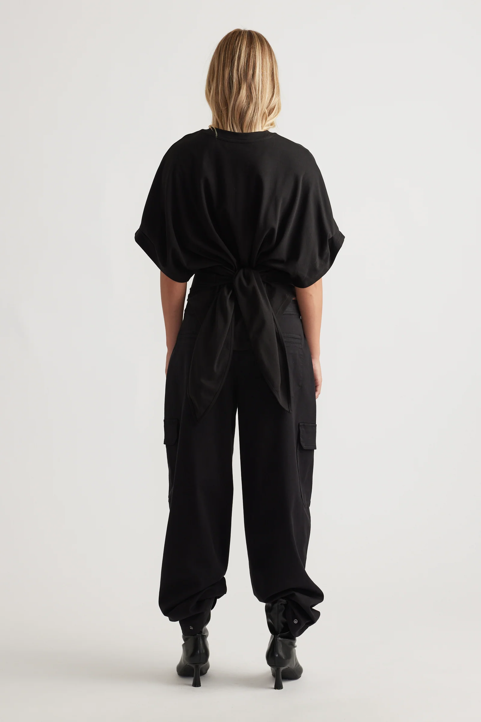 Leah Tie Back Tee - Image 3