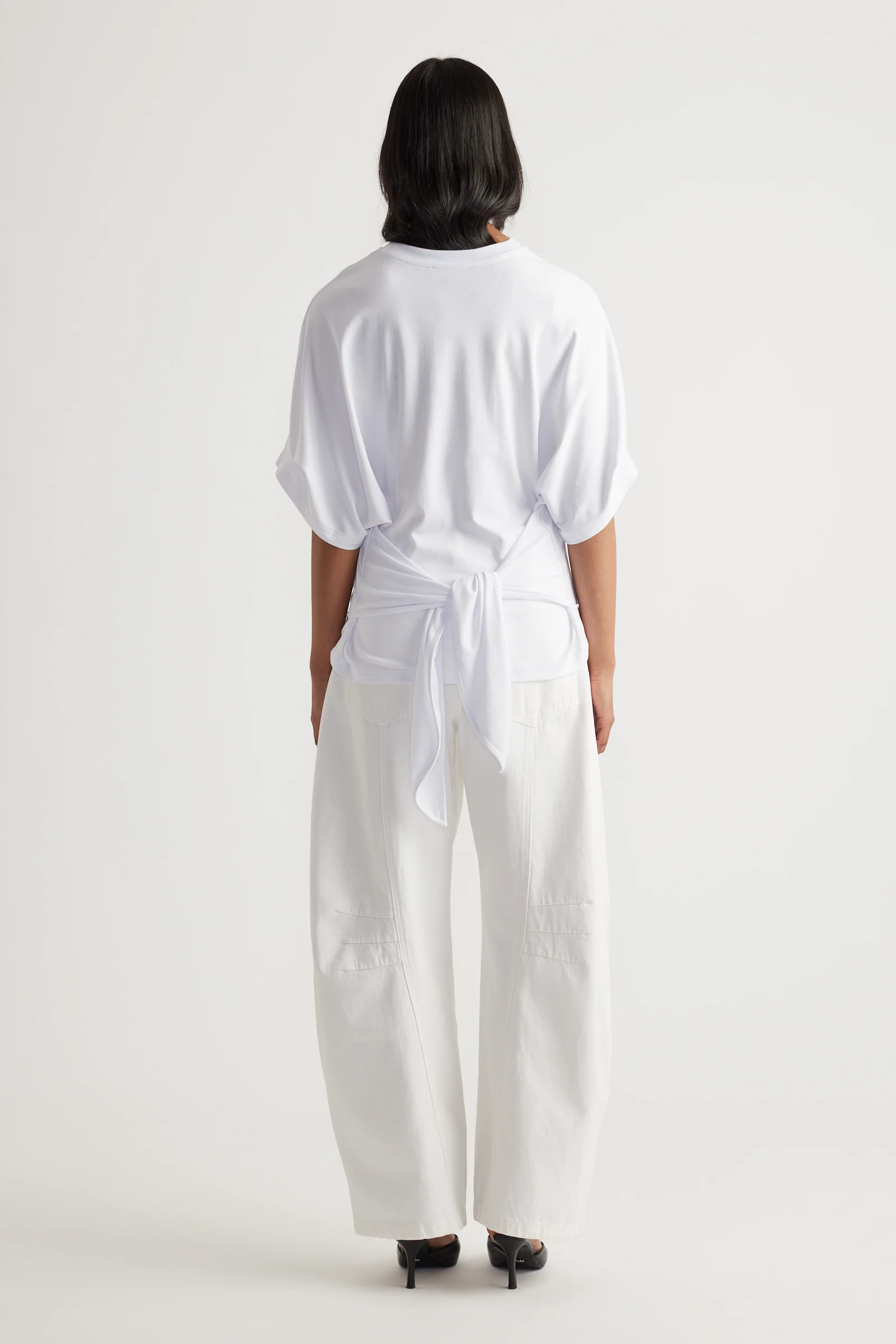 Leah Tie Back Tee - Image 3