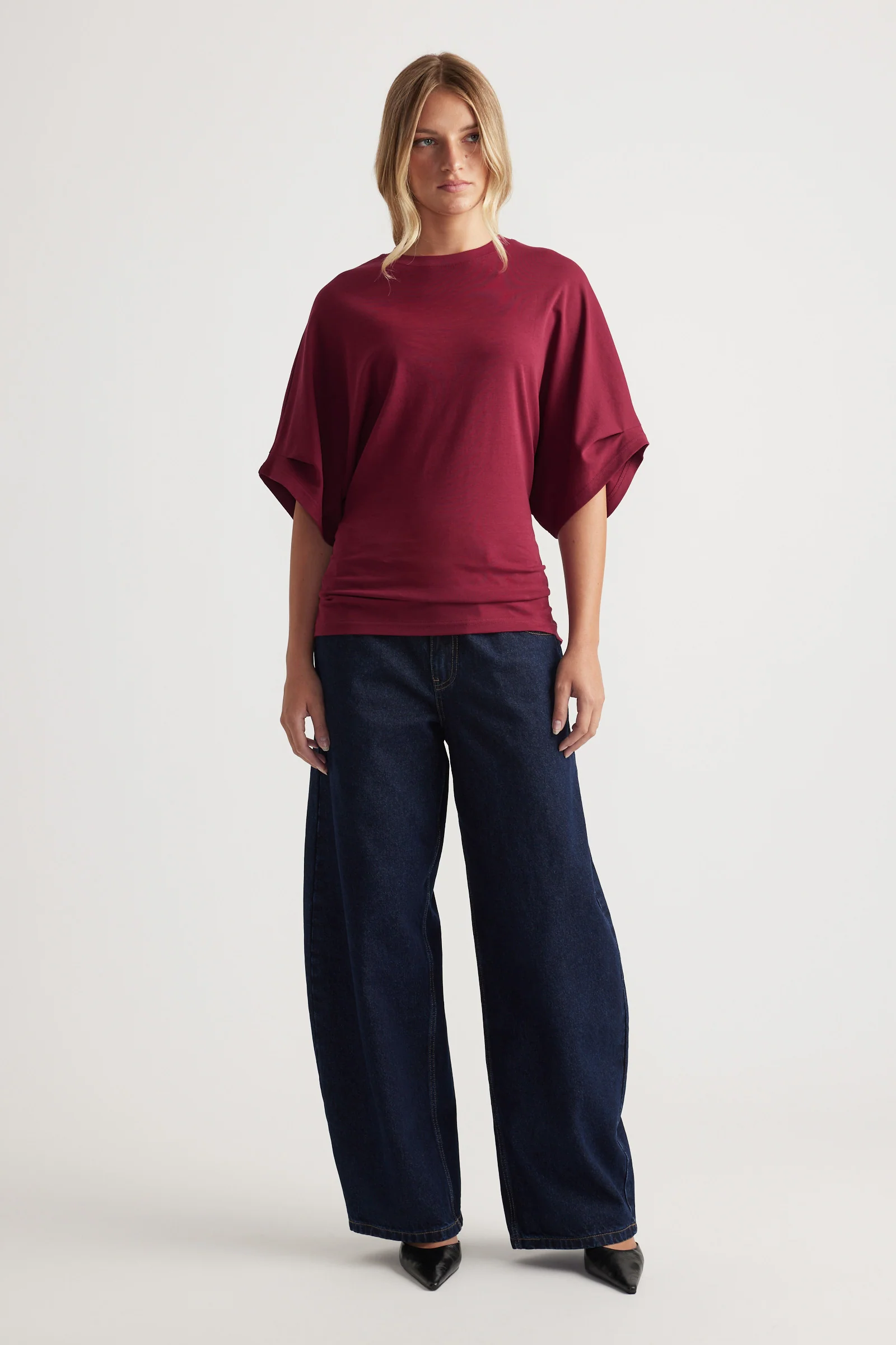 Leah Tie Back Tee