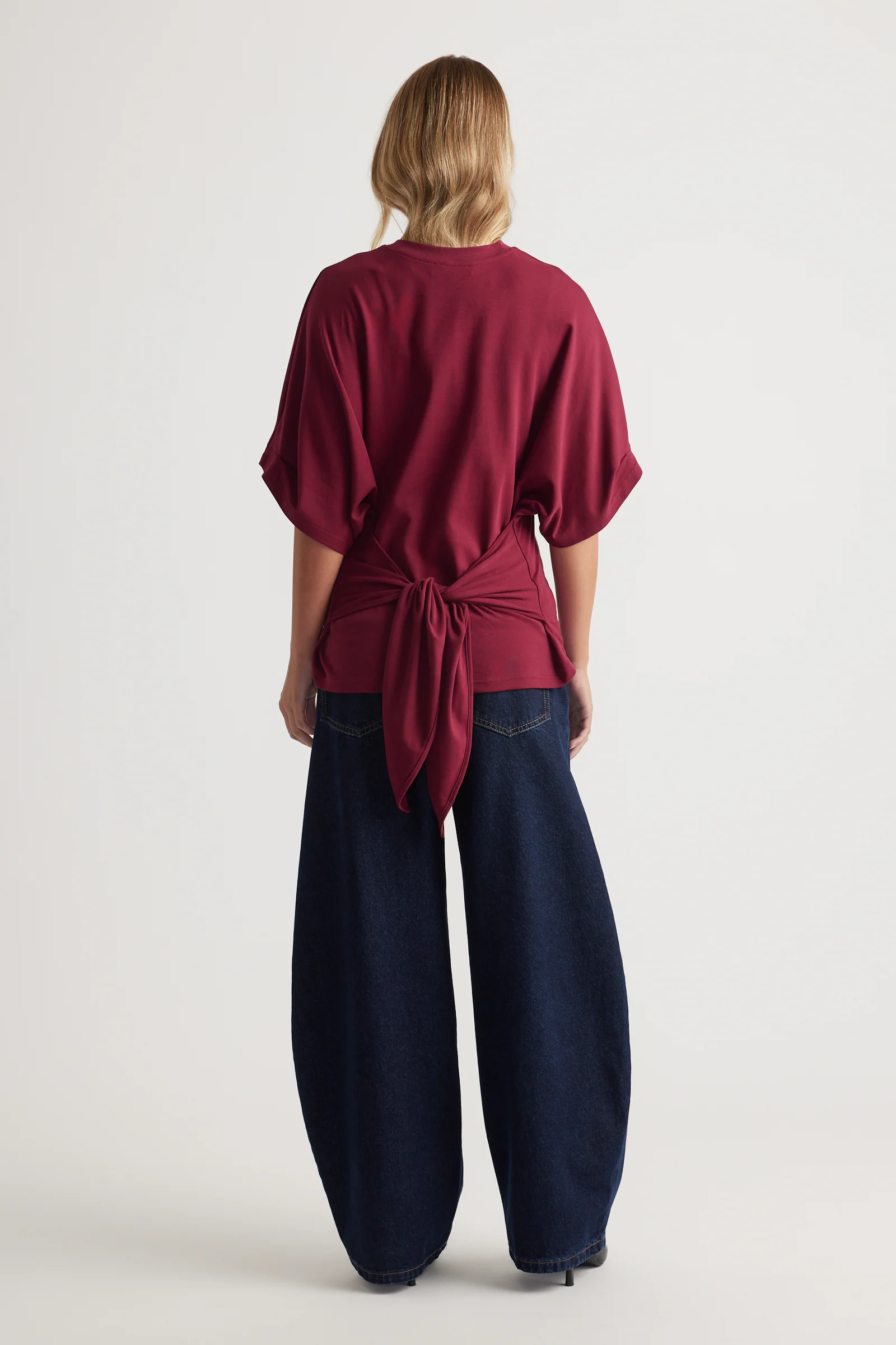 Leah Tie Back Tee - Image 3