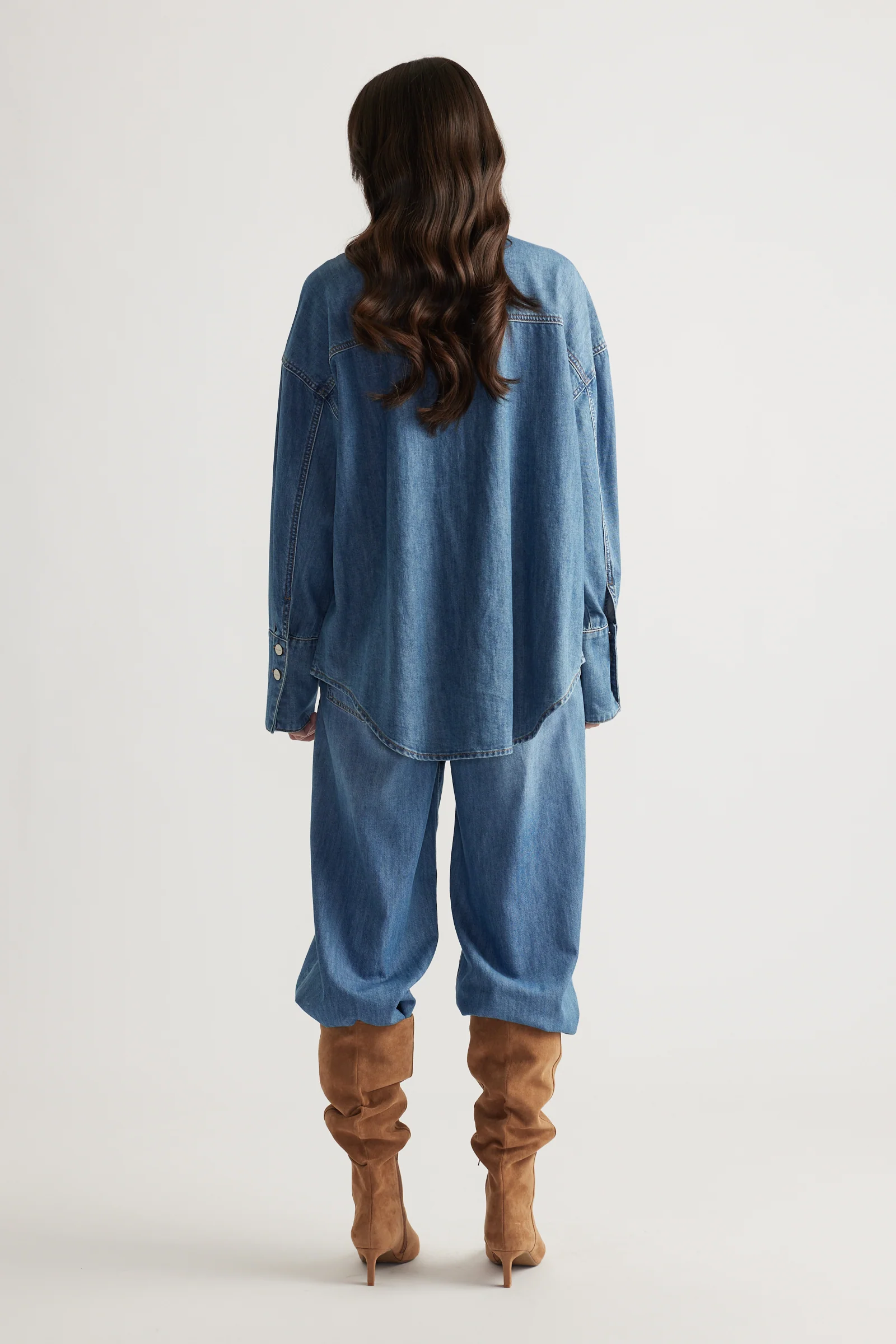 Lia Denim Shirt - Image 3