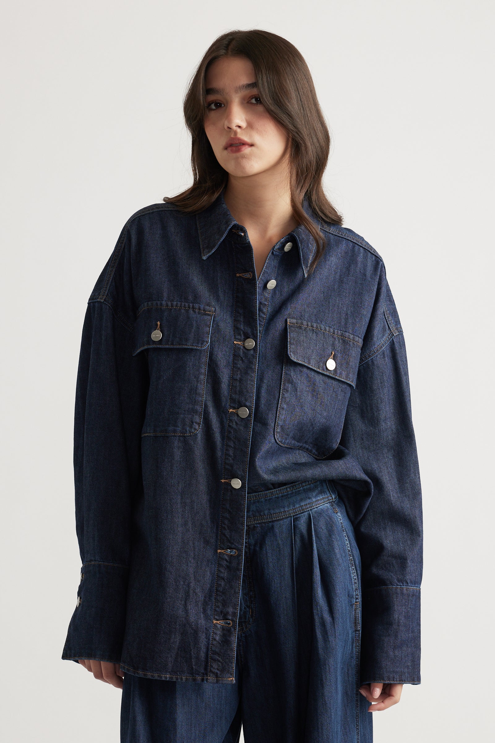 Lia Denim Shirt - Image 2