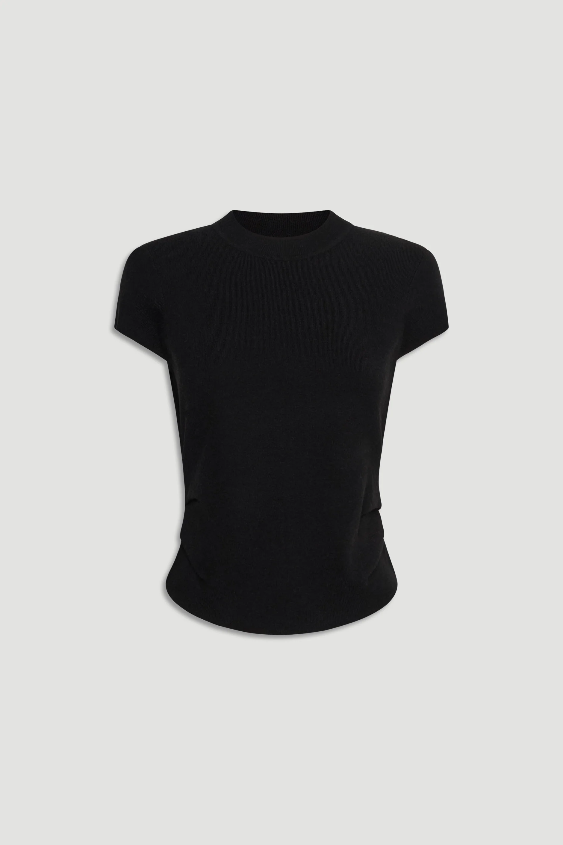Lily Pleat Detail Knit Tee - Image 4