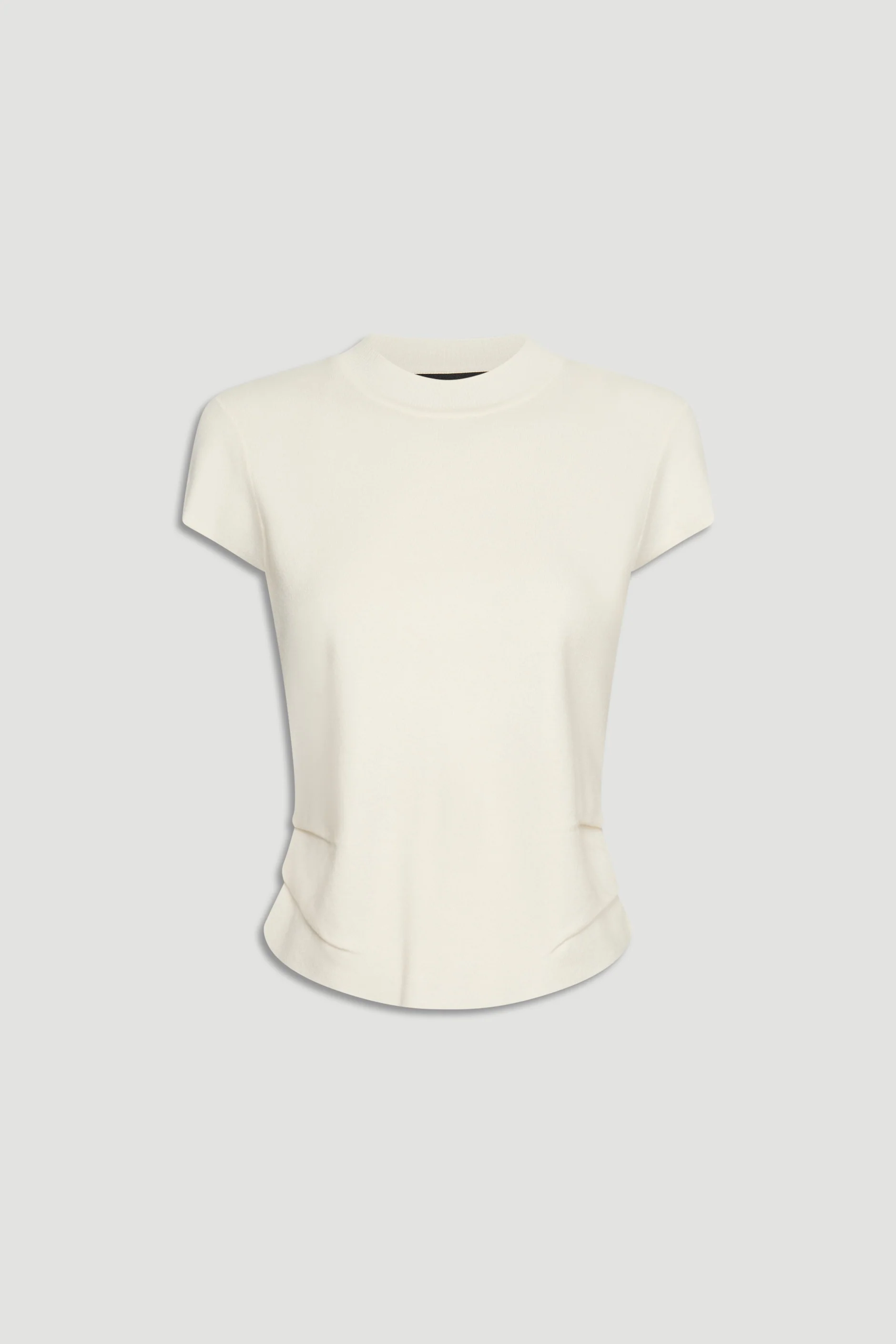 Lily Pleat Detail Knit Tee - Image 4