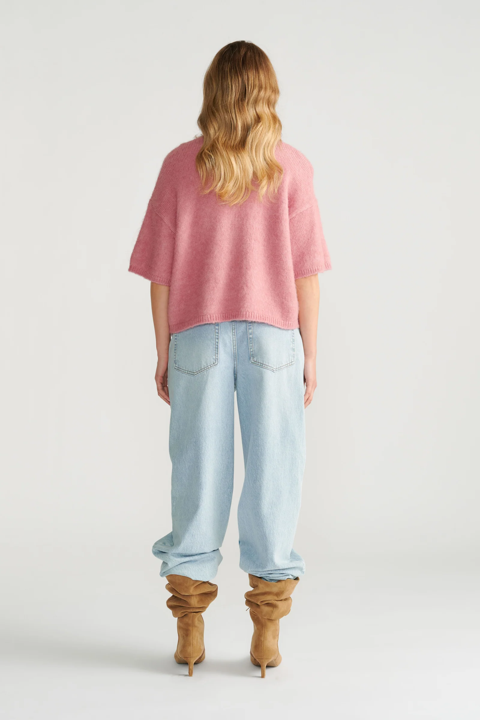 Lola Boxy Knit Cardigan - Image 3