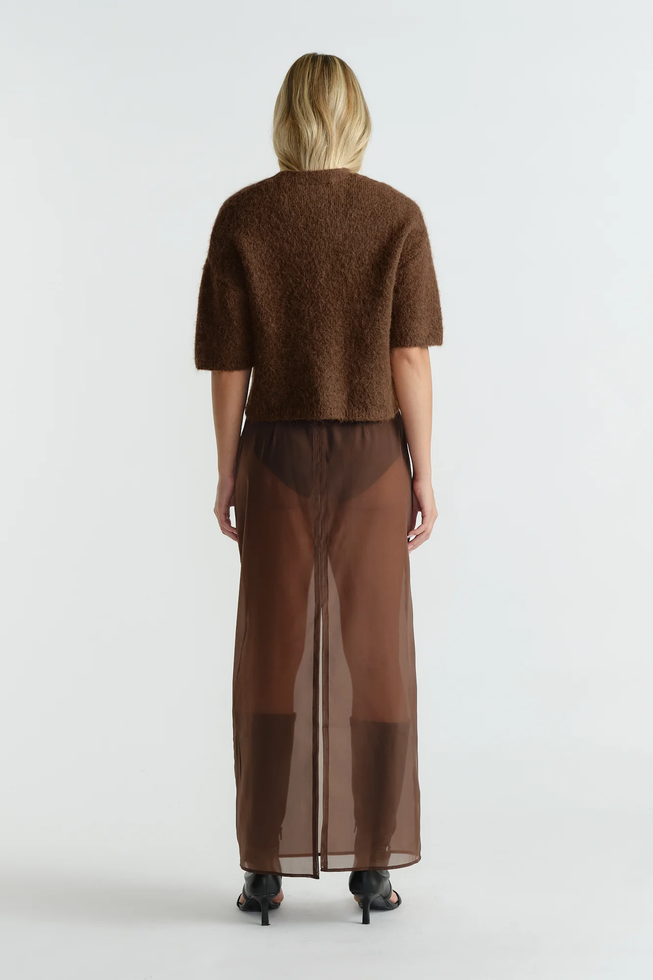 Lola Fluffy Knit Tee - Image 3
