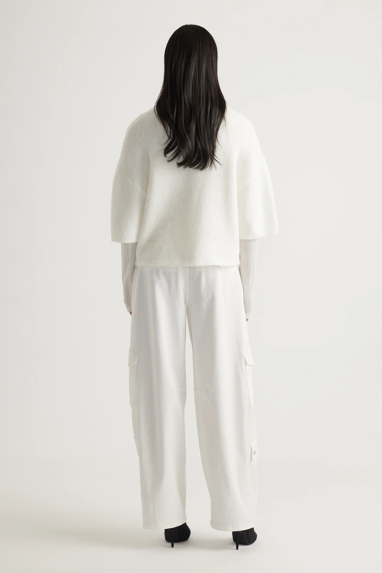 Lola Fluffy Knit Tee - Image 3
