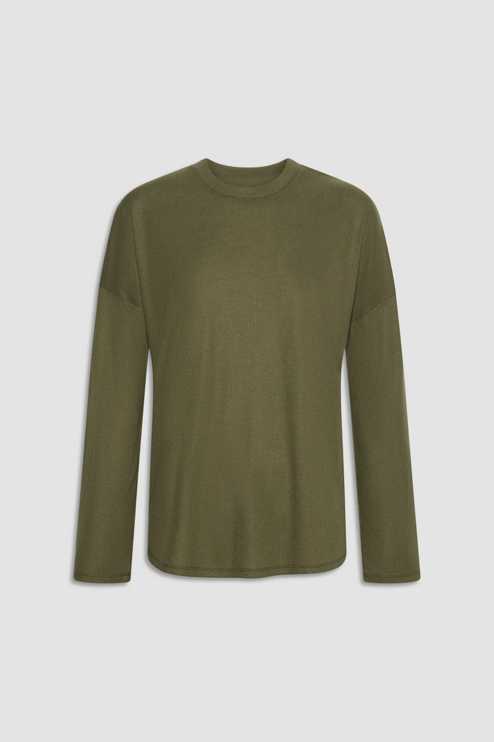 Long Sleeve Rib Top - Image 4