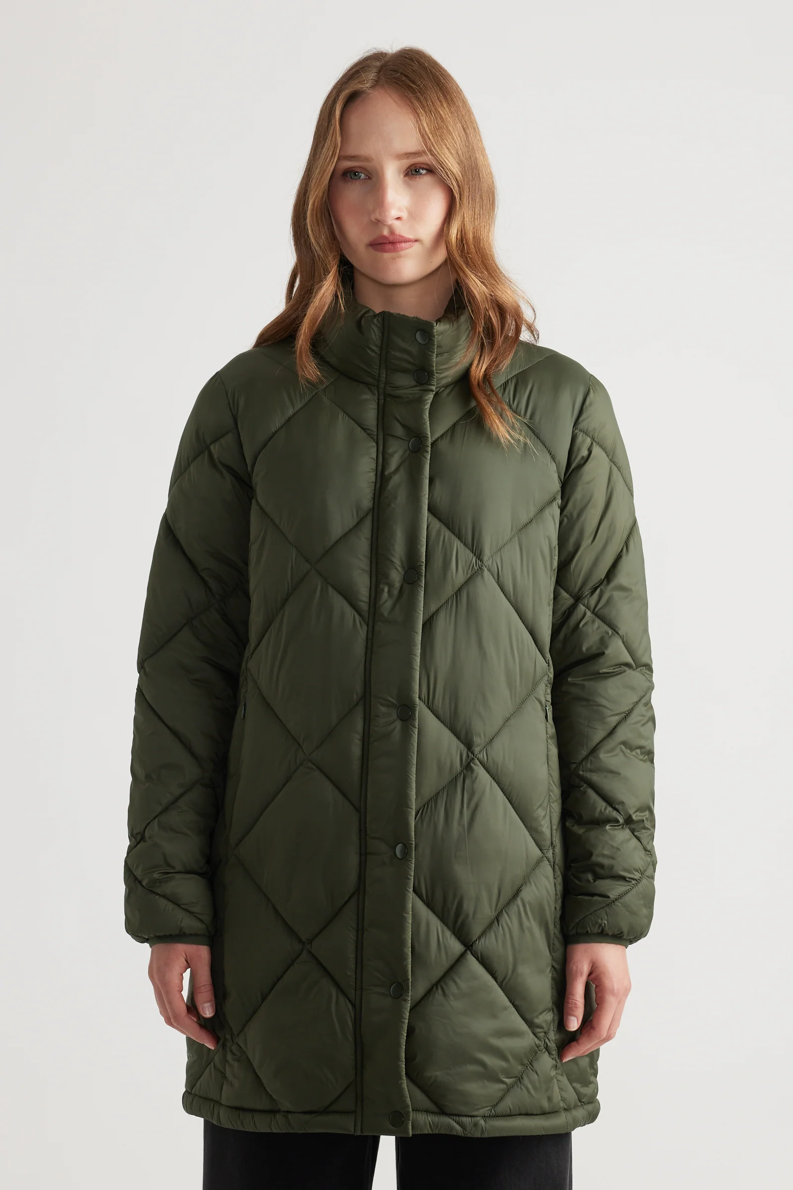 Longline Puffer Jacket - Image 2