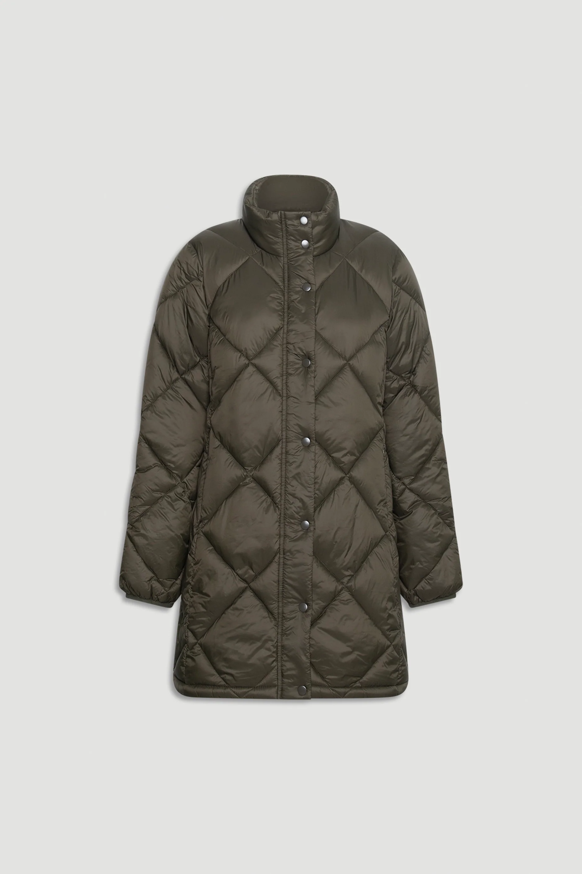 Longline Puffer Jacket - Image 3