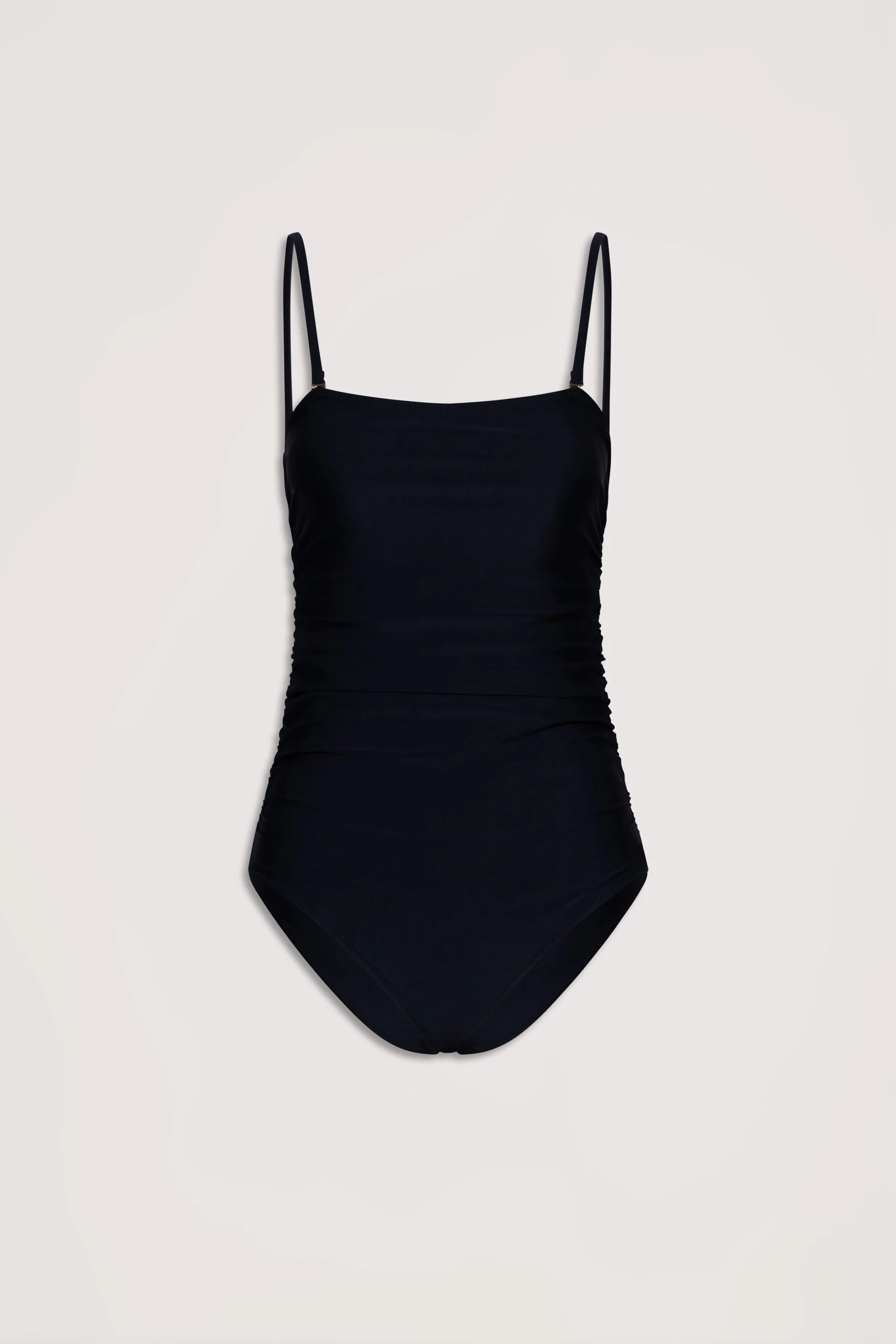 Matte Ruched One Piece - Image 9