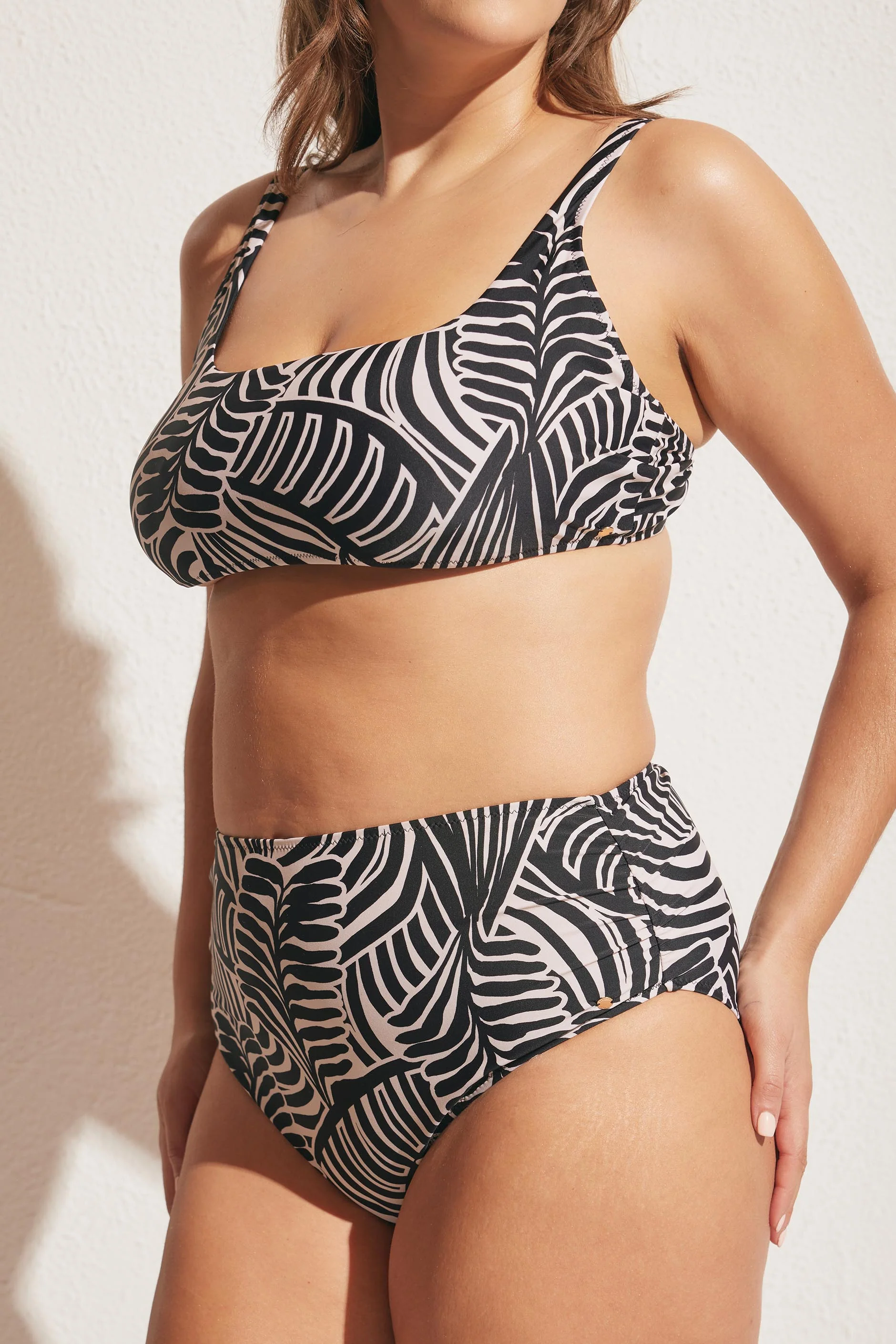 Matte Square Neck Bikini Top - Image 2