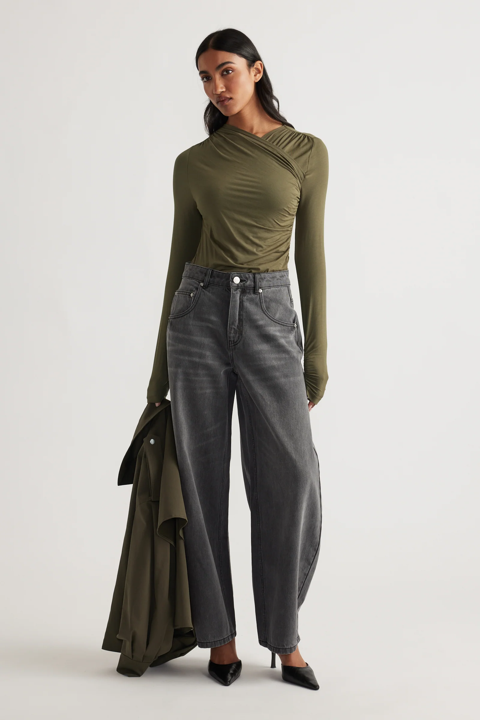Maxine Crossover Long Sleeve