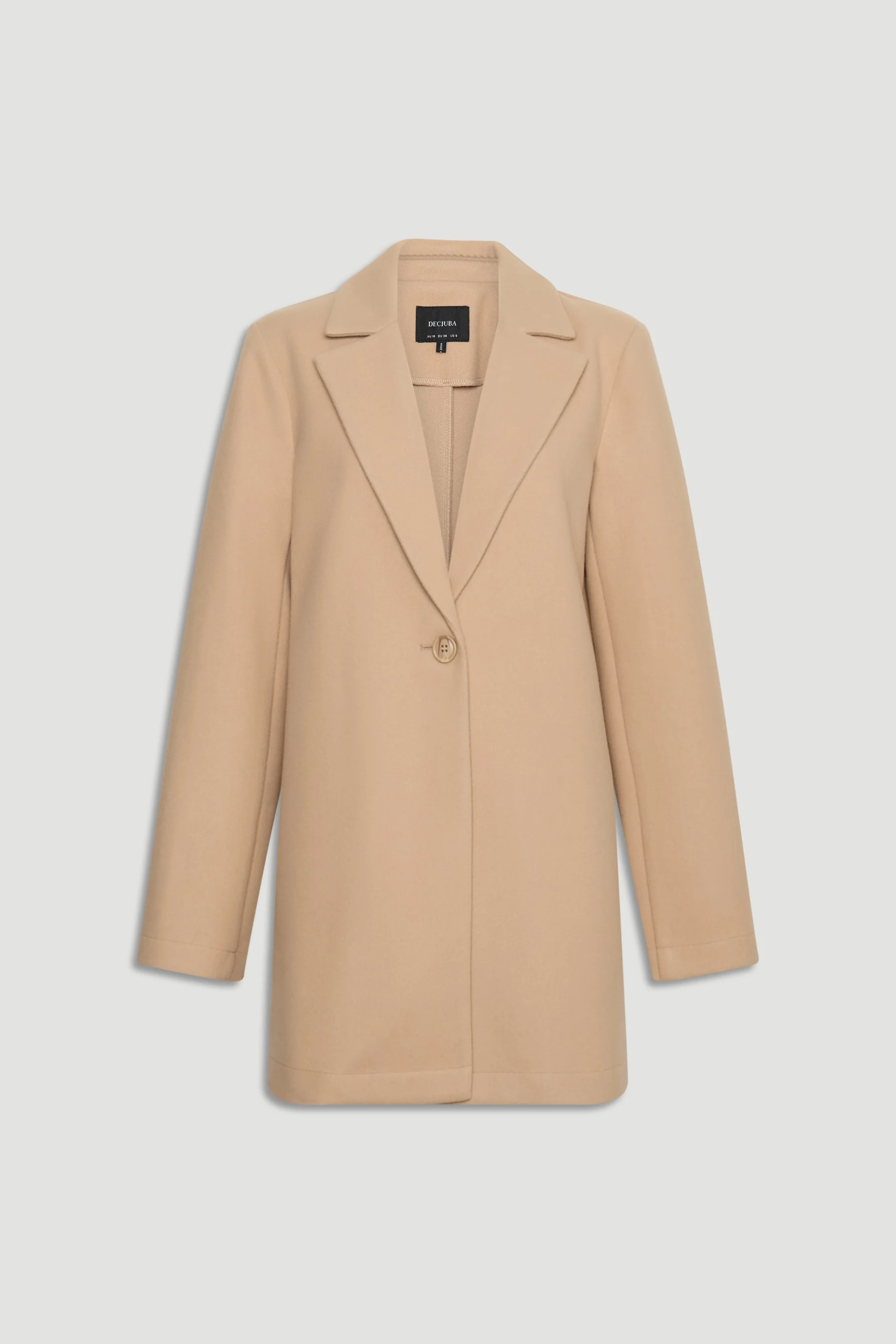 Mid Length Felt Coat - Image 4