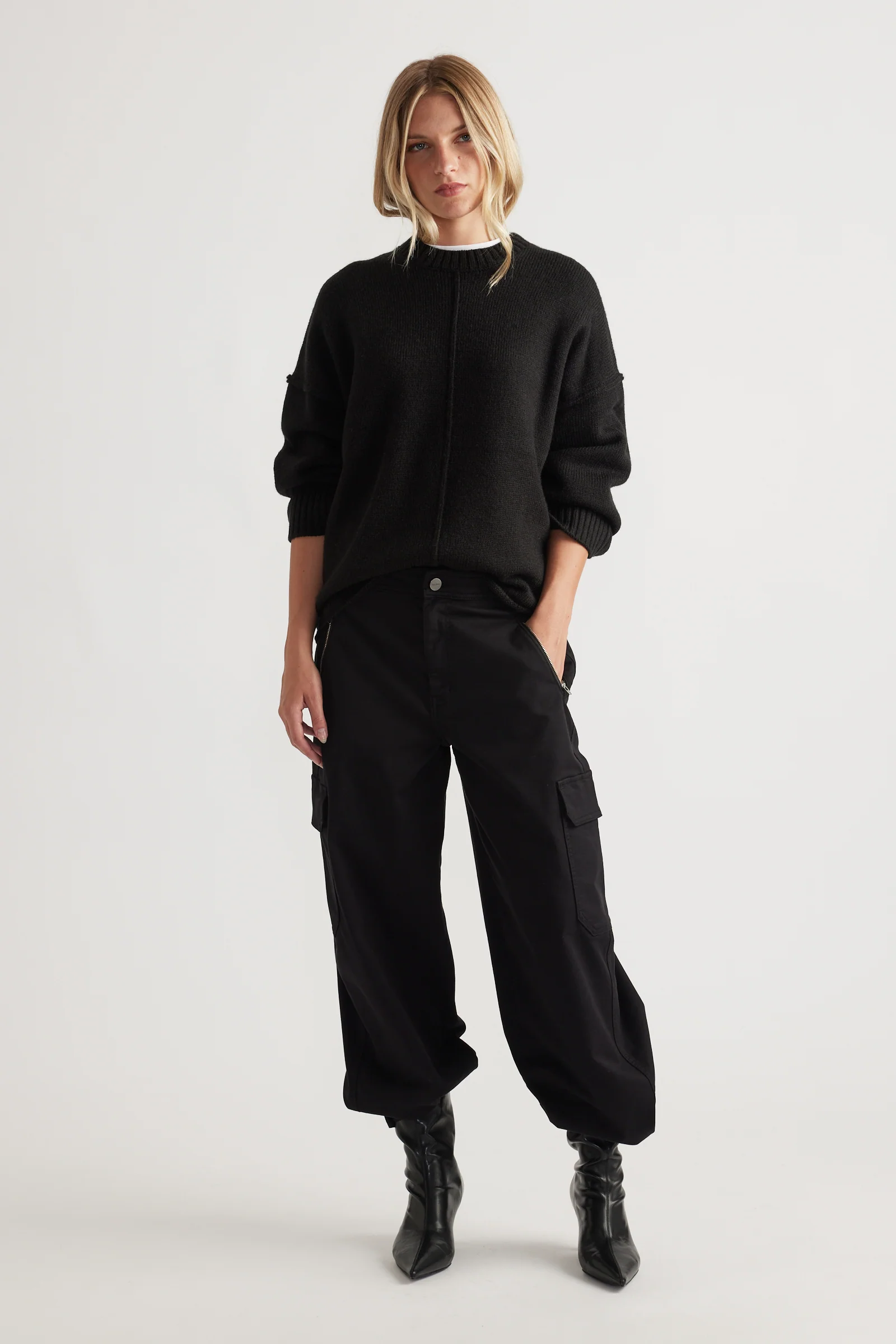 Milena Seam Detail Knit Jumper
