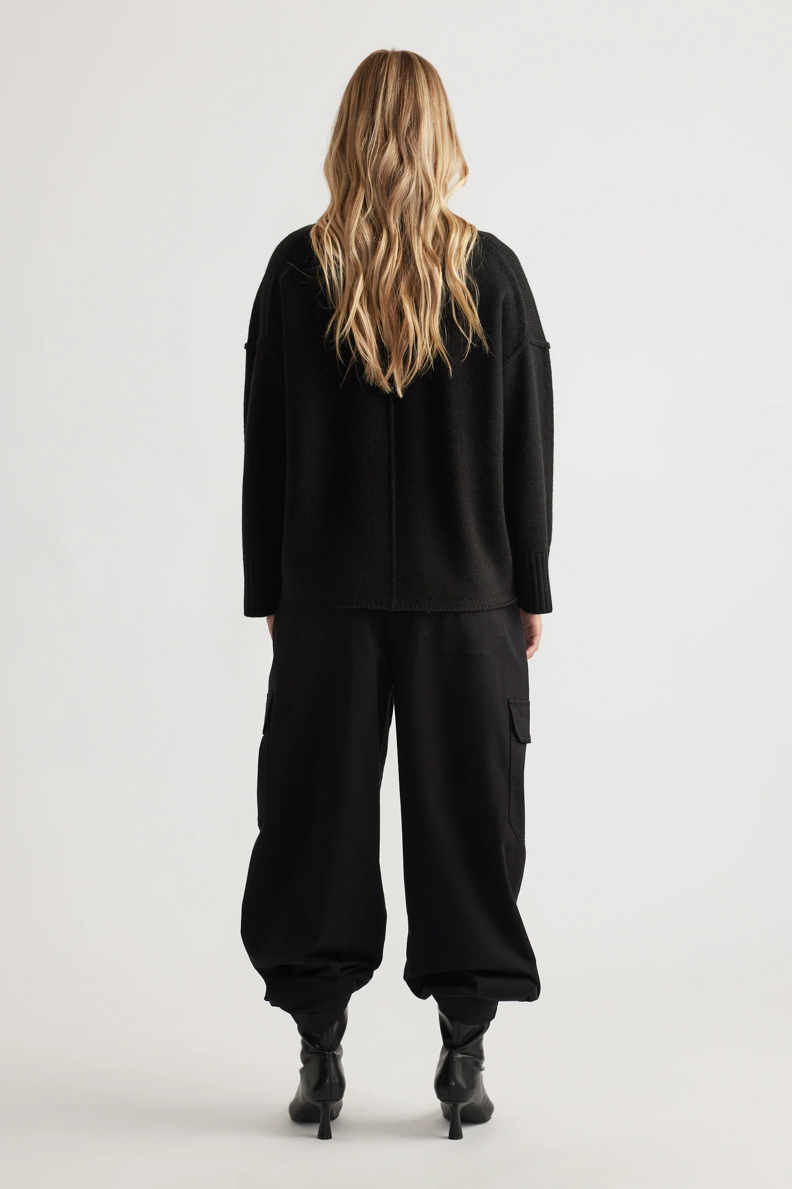 Milena Seam Detail Knit Jumper - Image 3