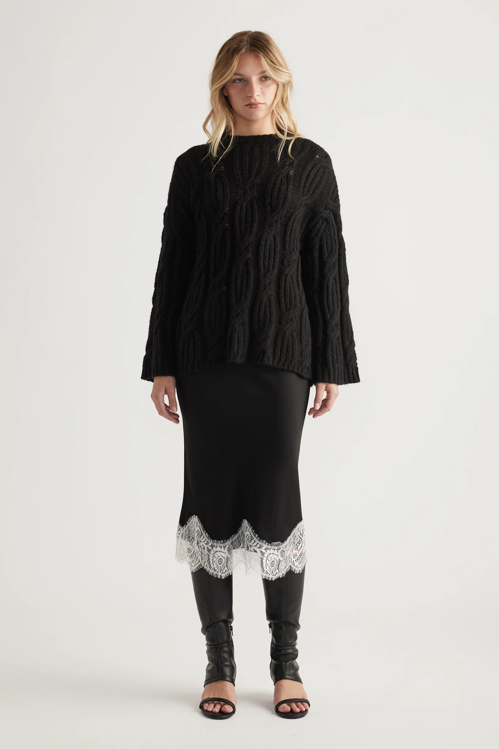 Miranda Cable Knit Jumper