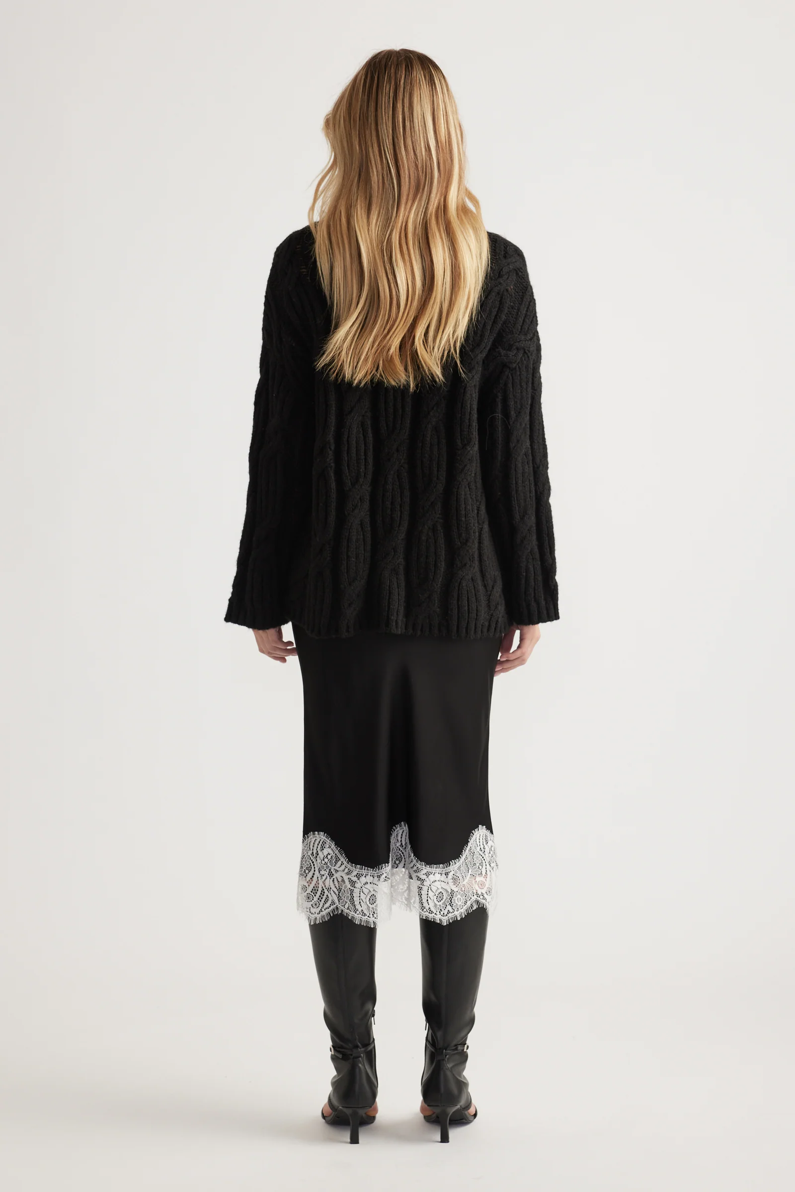 Miranda Cable Knit Jumper - Image 3