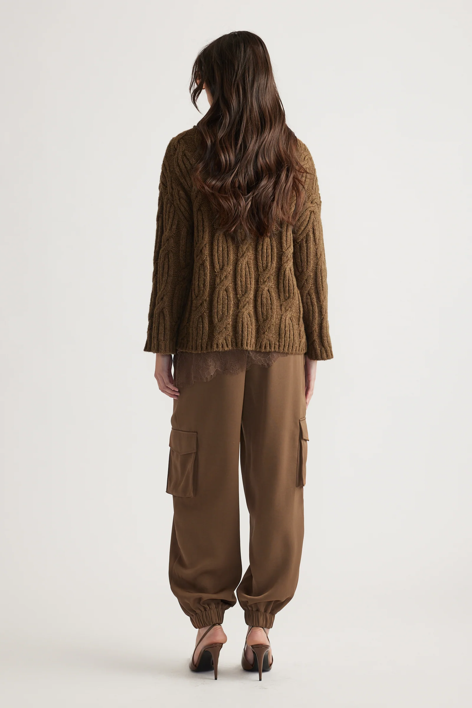 Miranda Cable Knit Jumper - Image 3