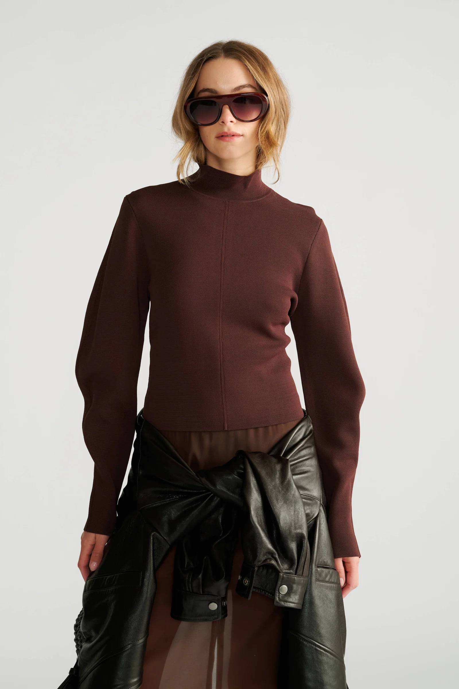 Naomi High Neck Jumper - Image 2