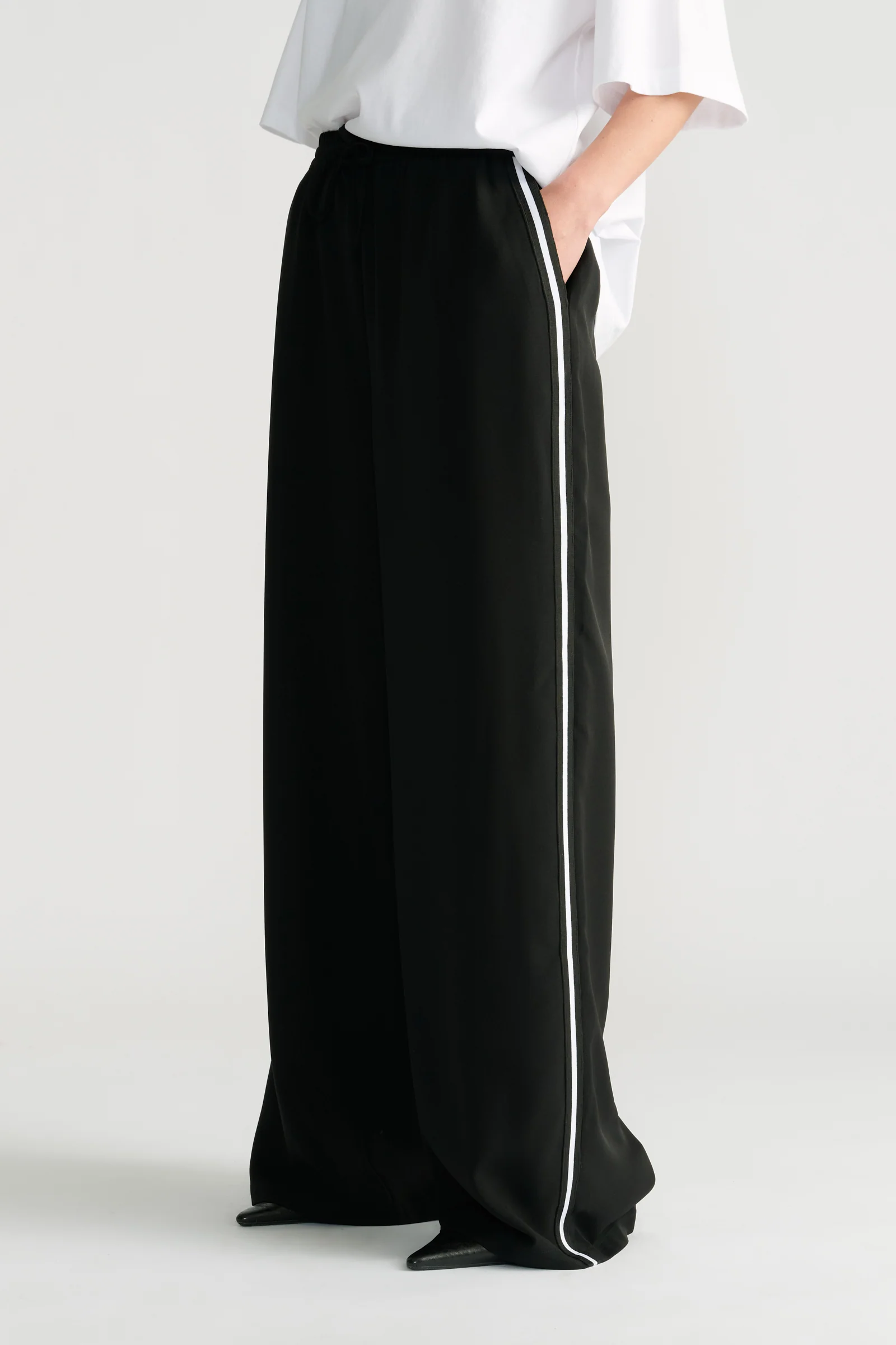 Nelly Side Stripe Twill Pant - Image 2
