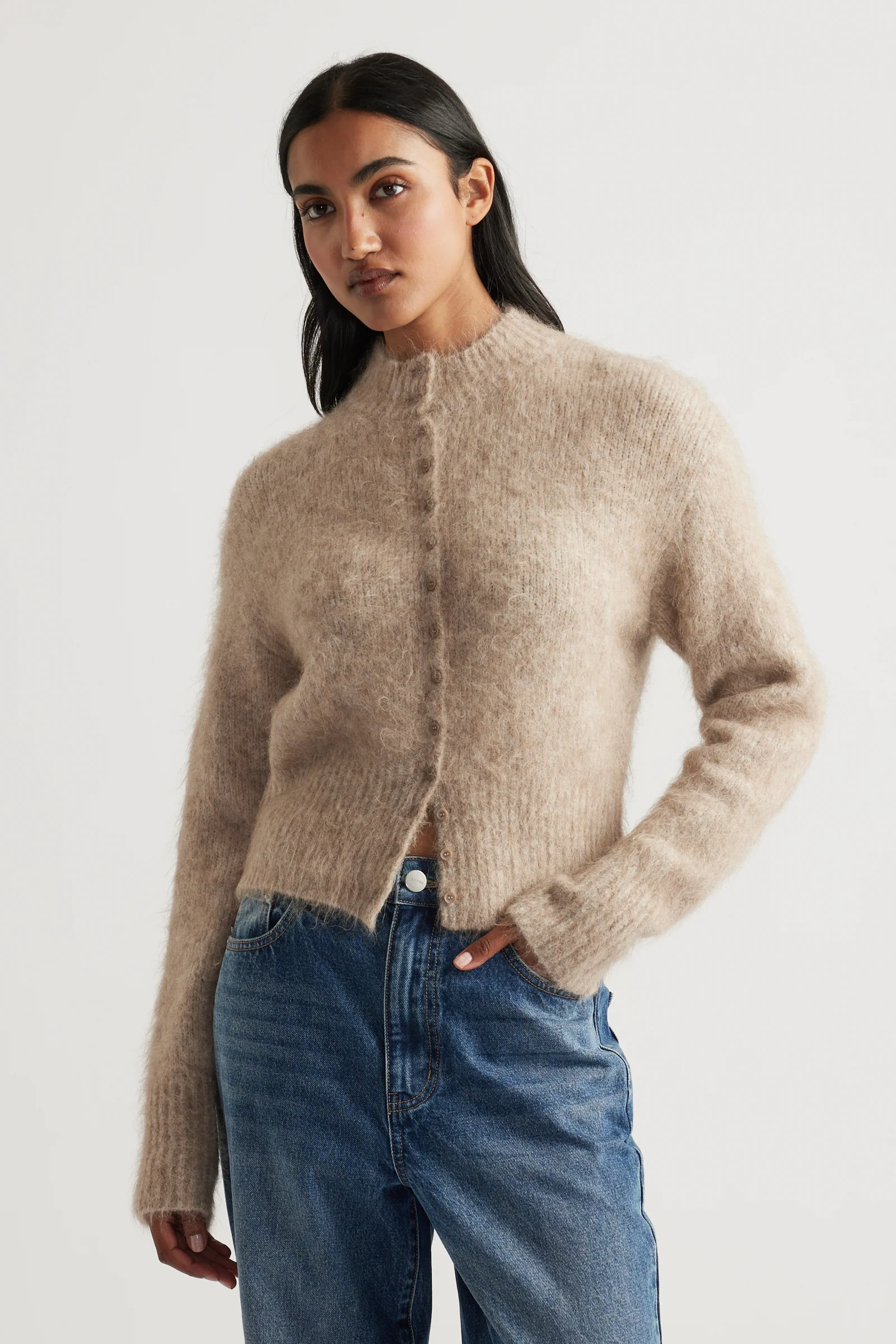 Nora Alpaca Blend Cardigan