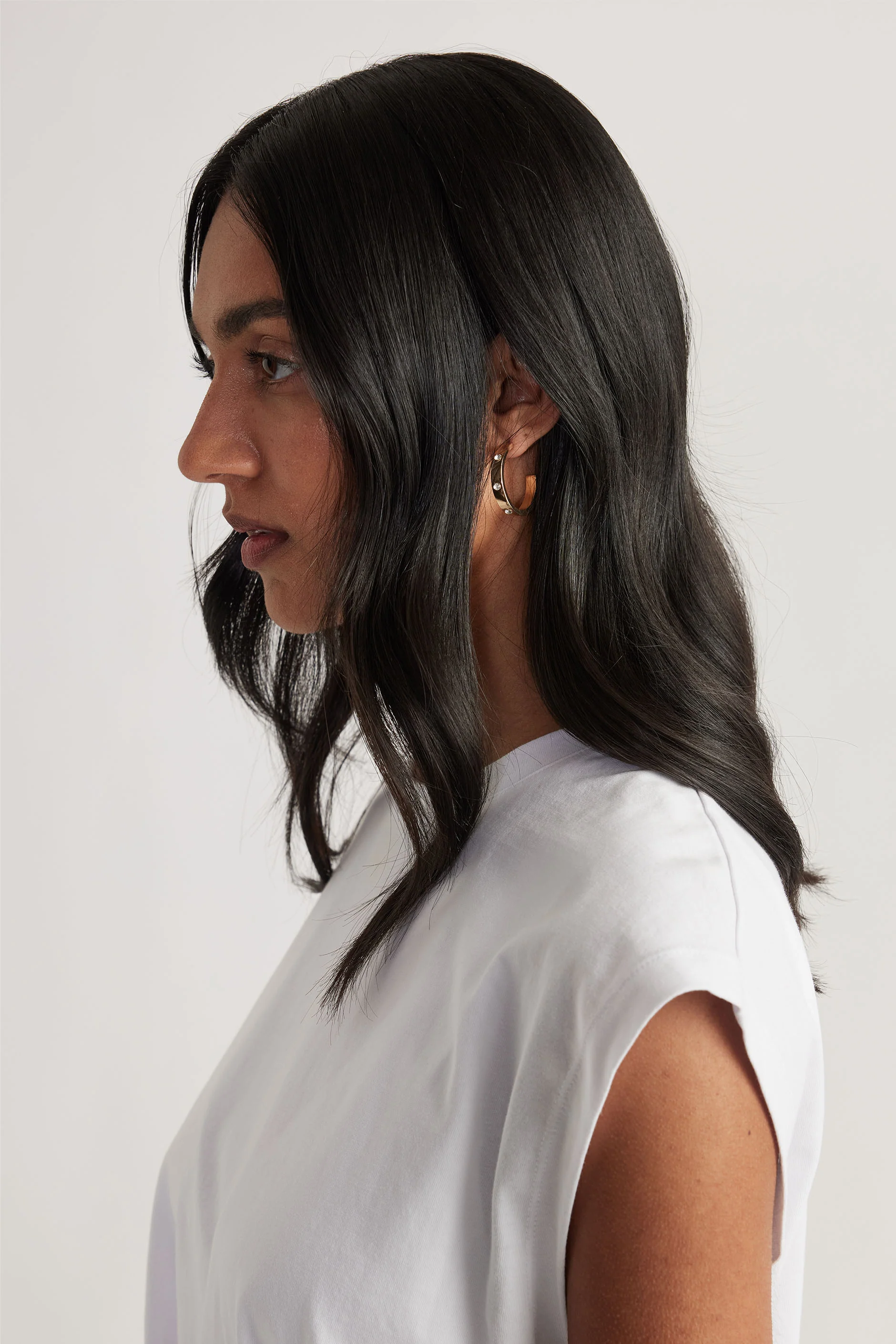 Penelope Diamante Hoops - Image 3