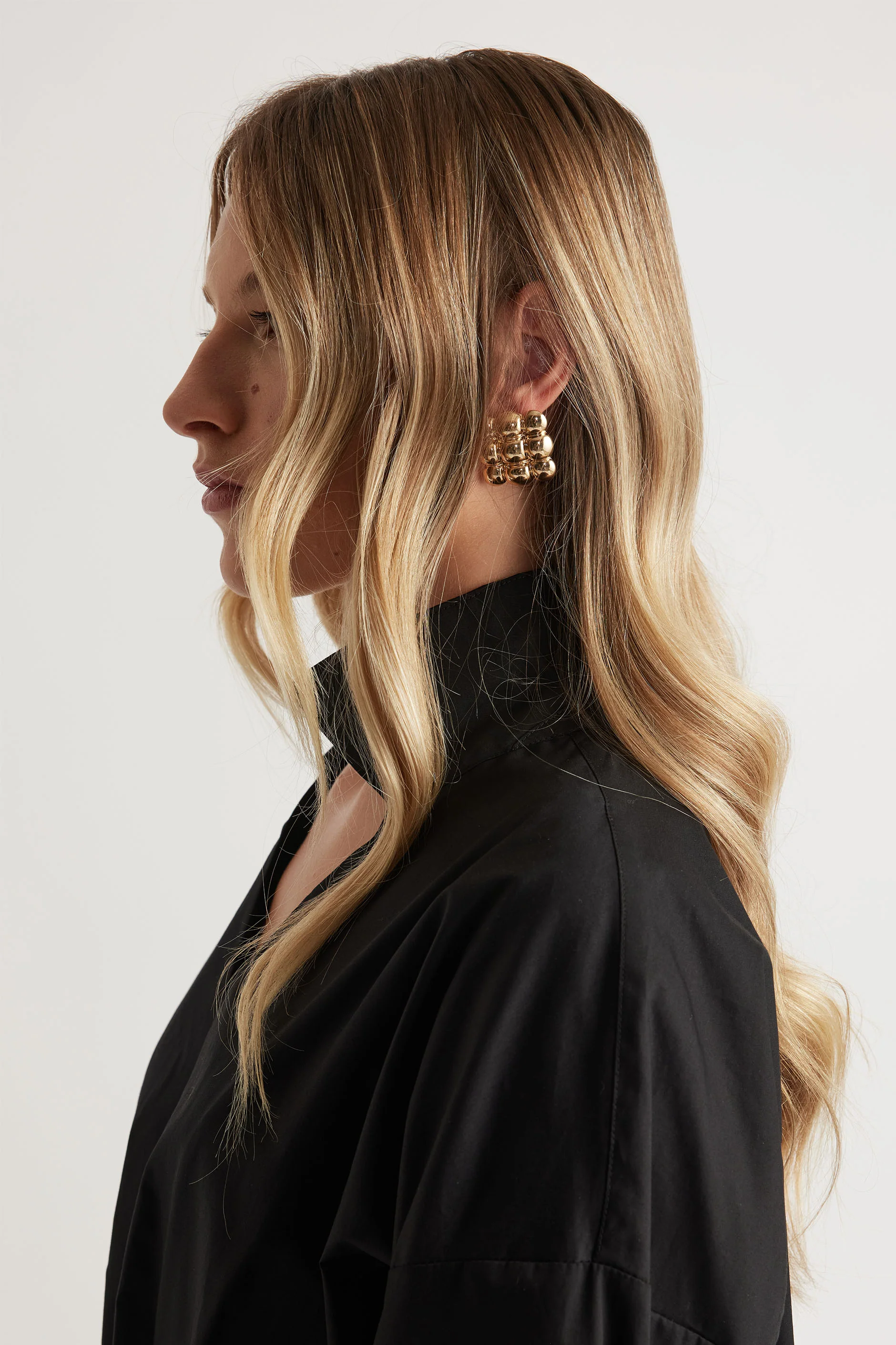 Perry Statement Stud Earrings - Image 2