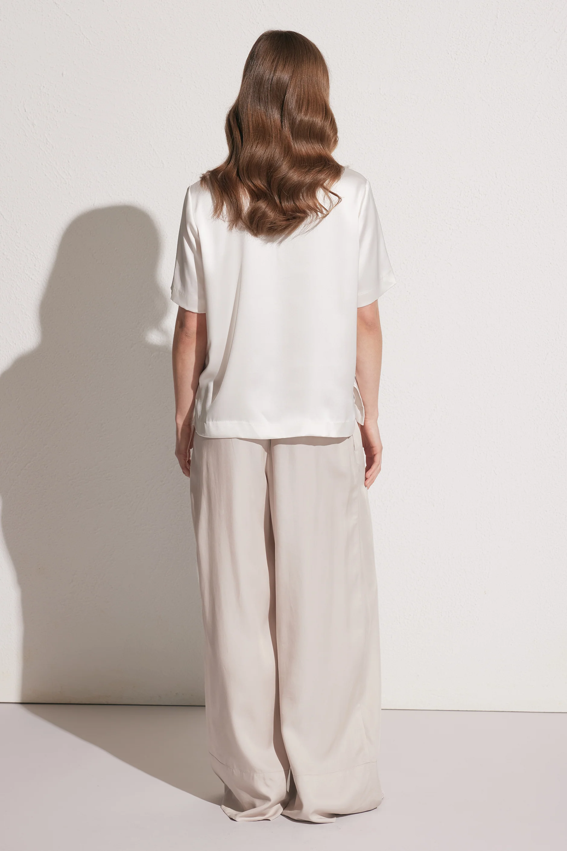 Phoebe Satin Tee - Image 3