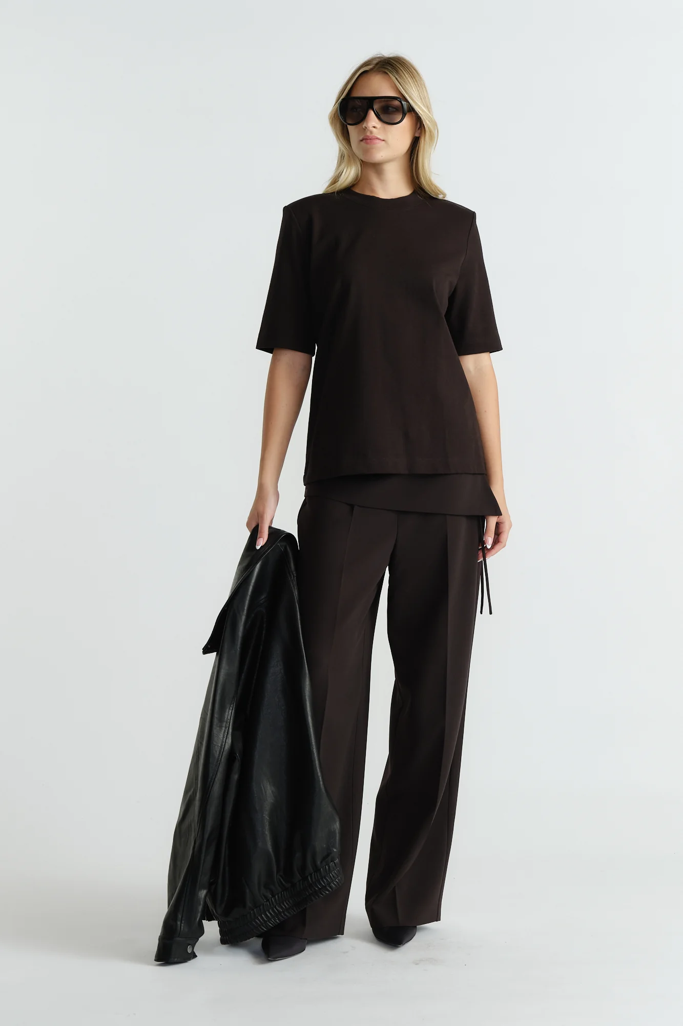 Phoebe Shoulder Pad Tee