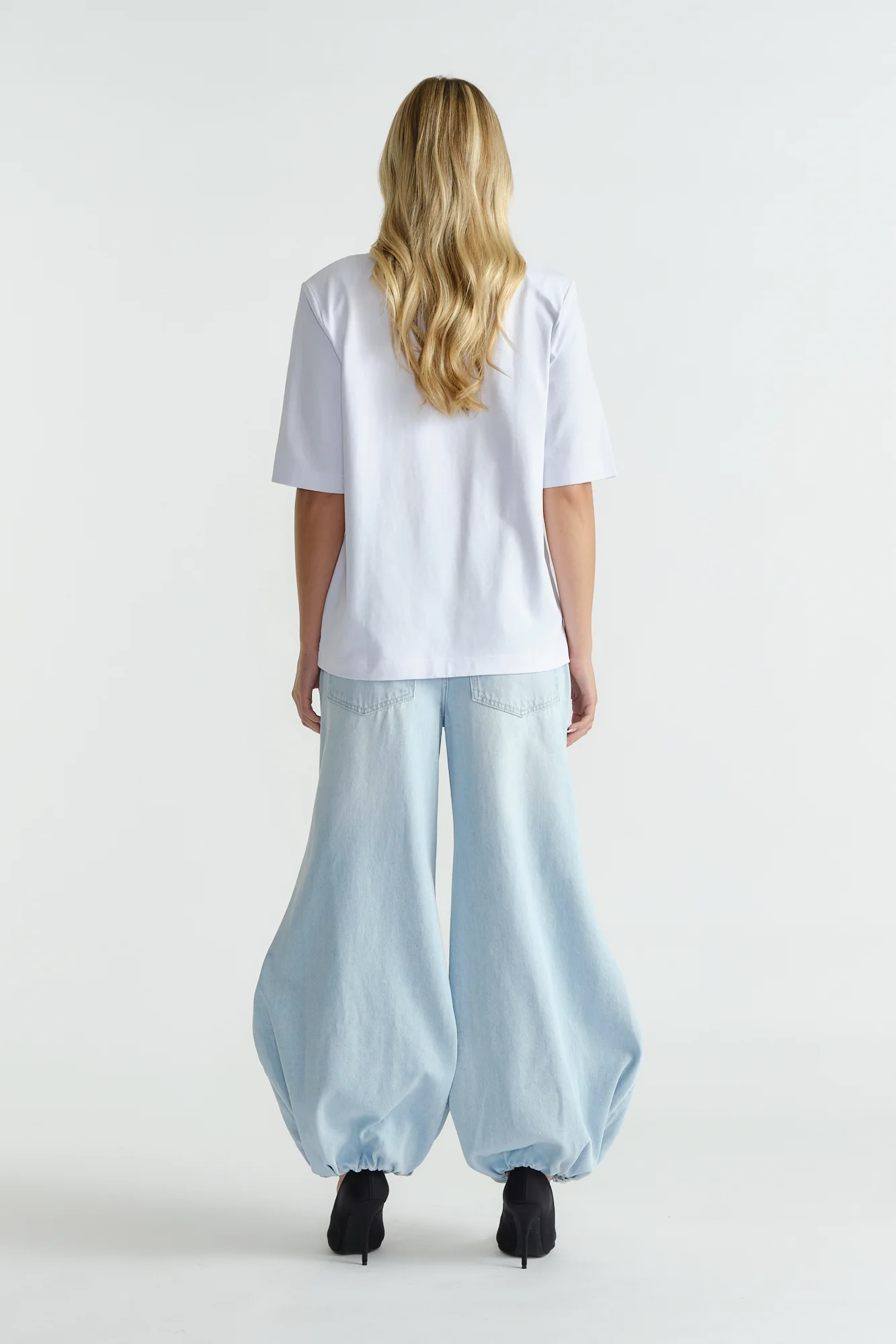 Phoebe Shoulder Pad Tee - Image 3