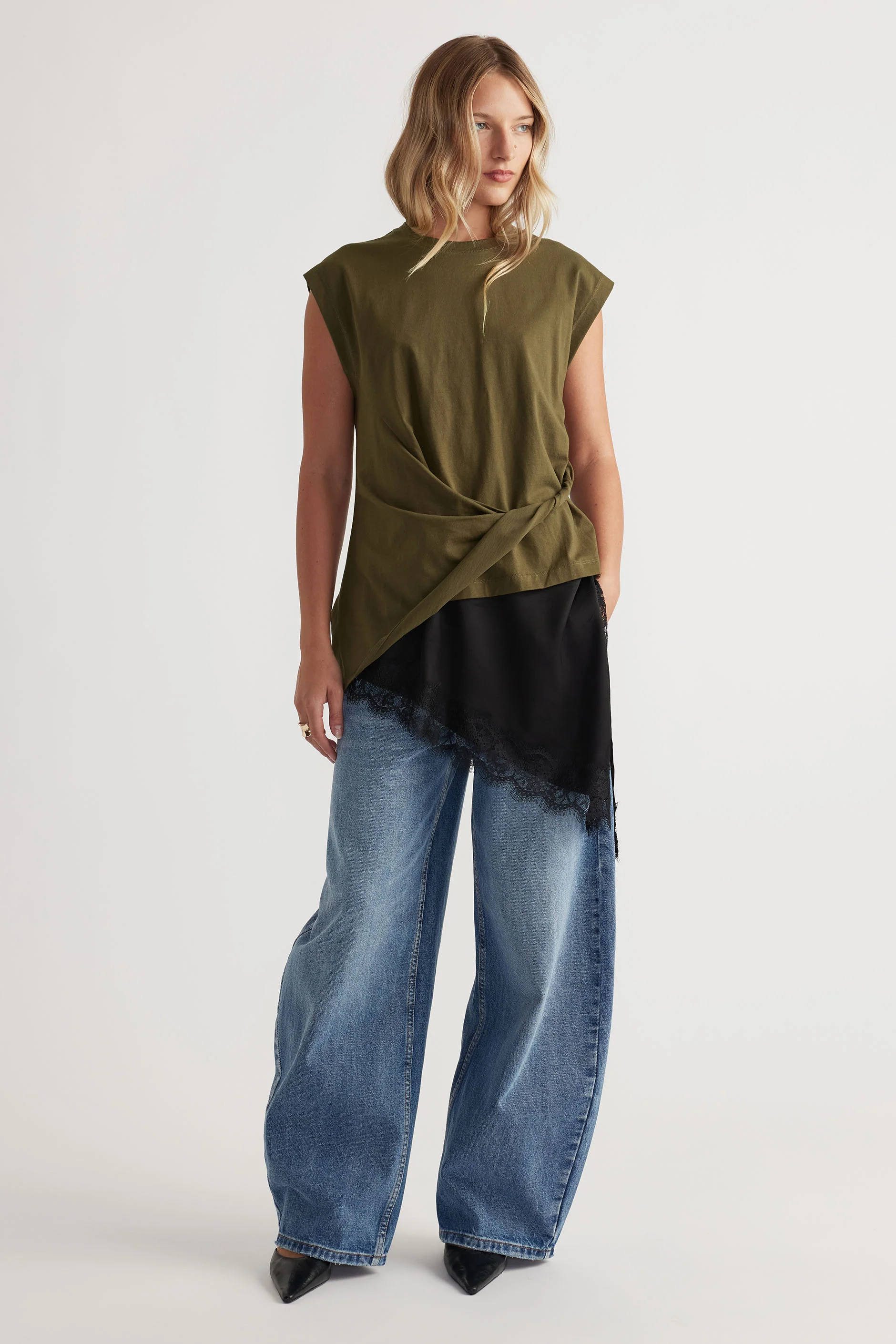 Rachel Twist Detail Top