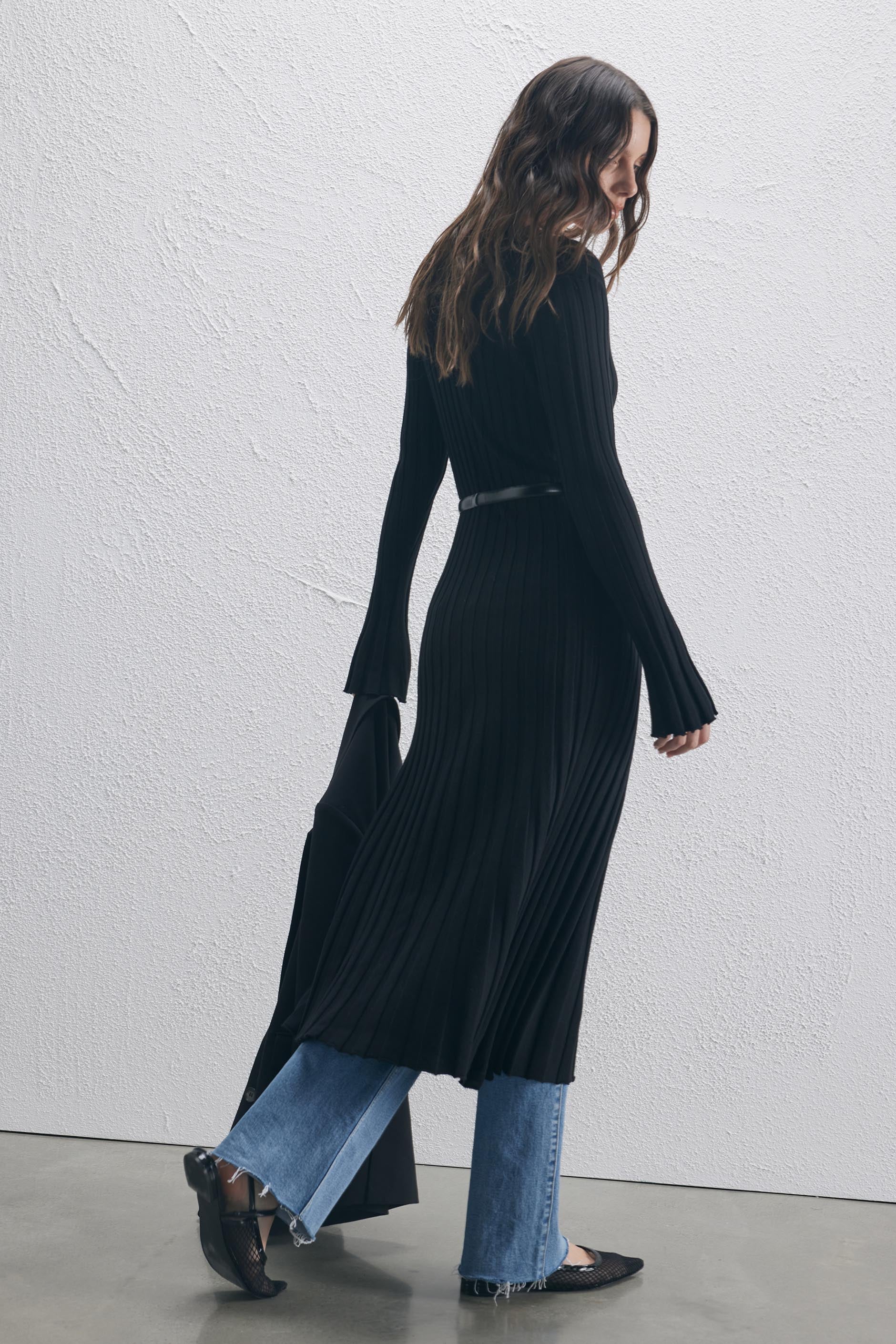 Remi Scoop Neck Knit Dress - Image 3