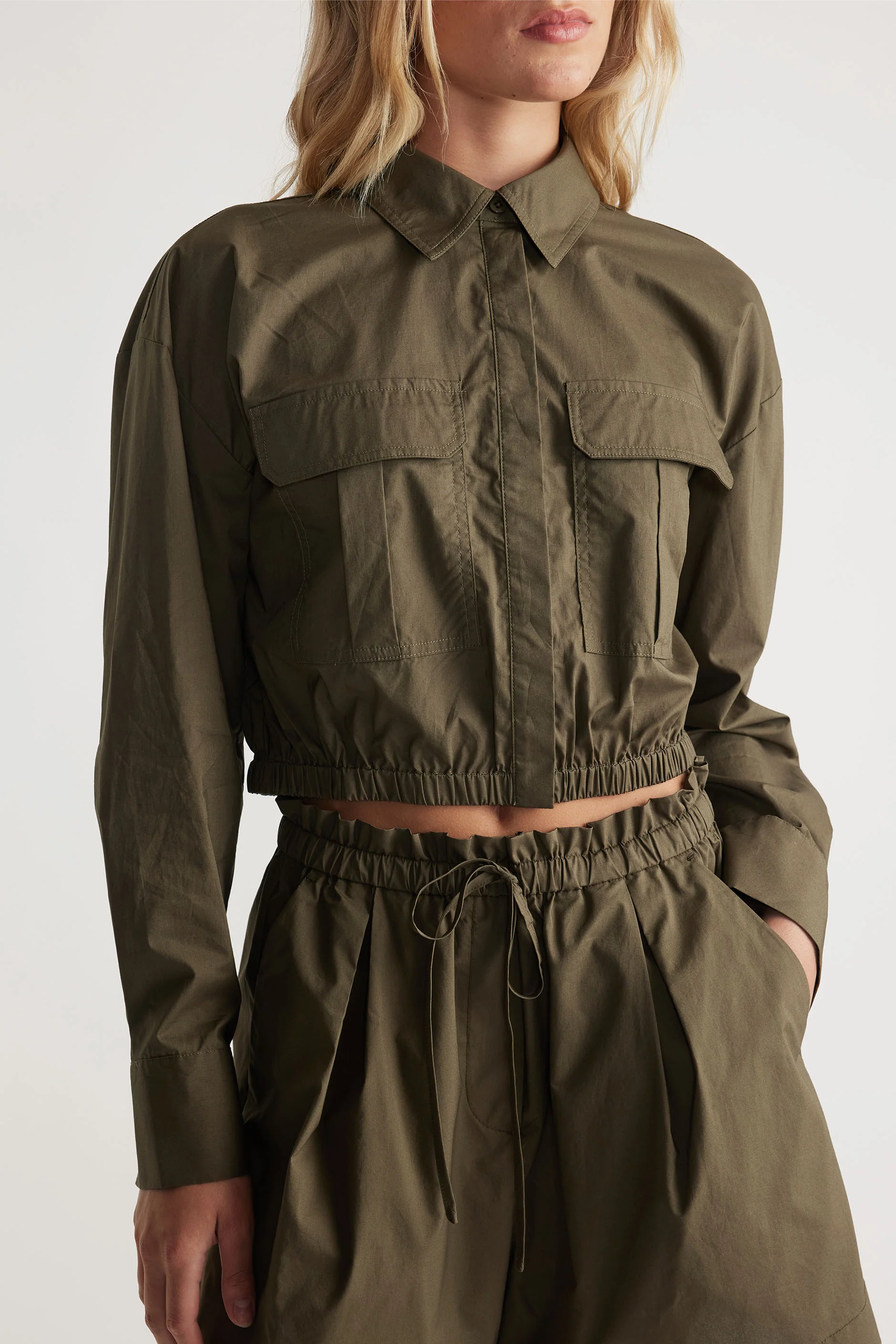 Rey Crop Shirt
