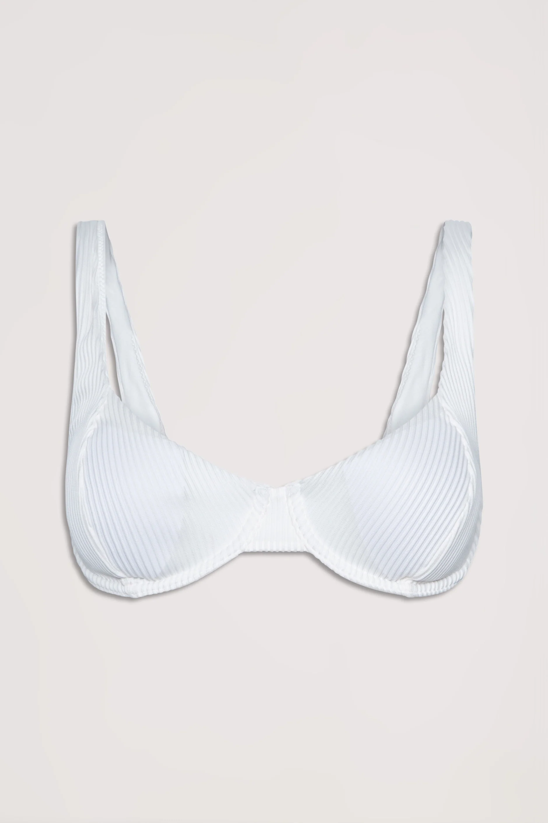 Rib Underwire Bikini Top - Image 6