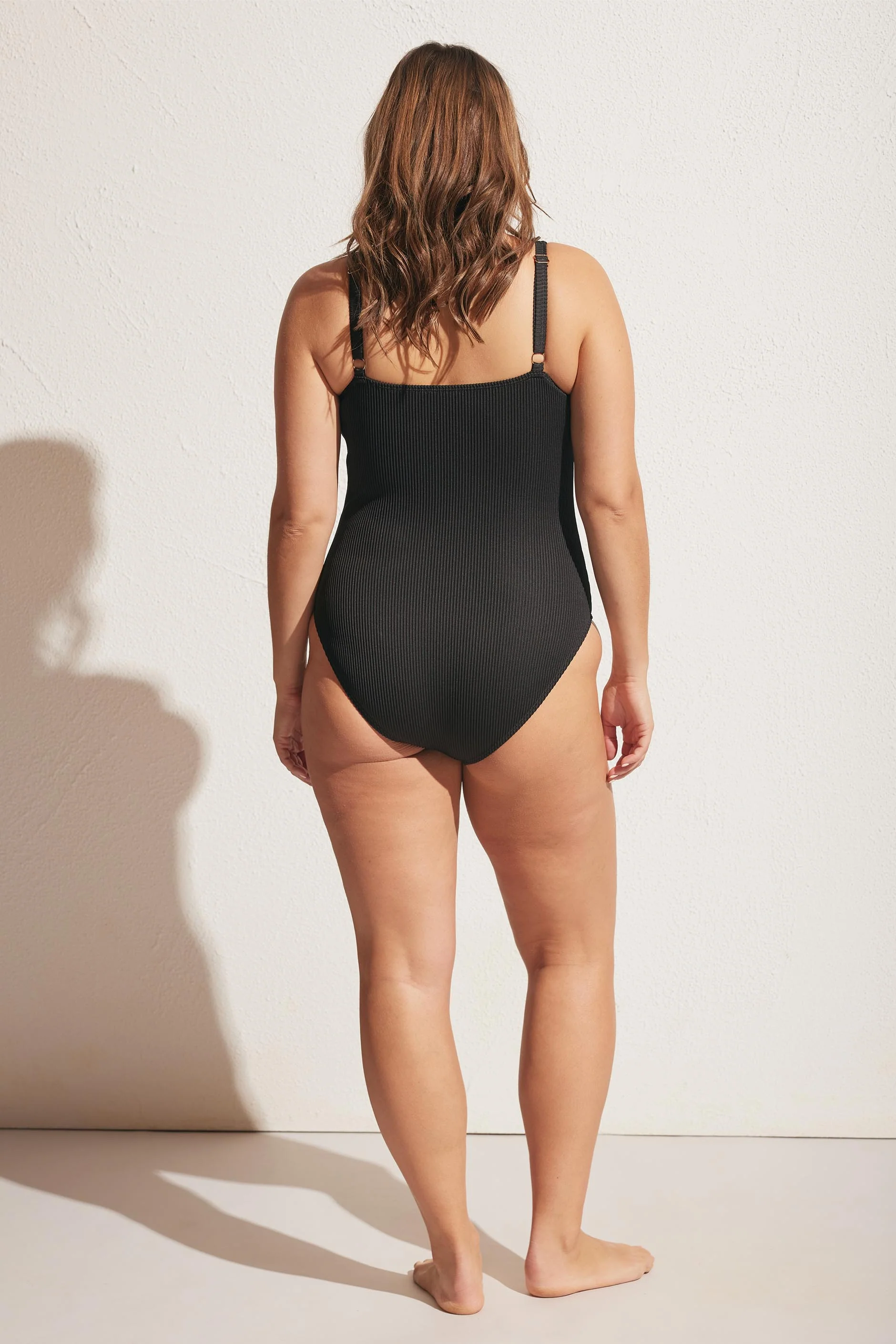 Rib Underwire One Piece - Image 3